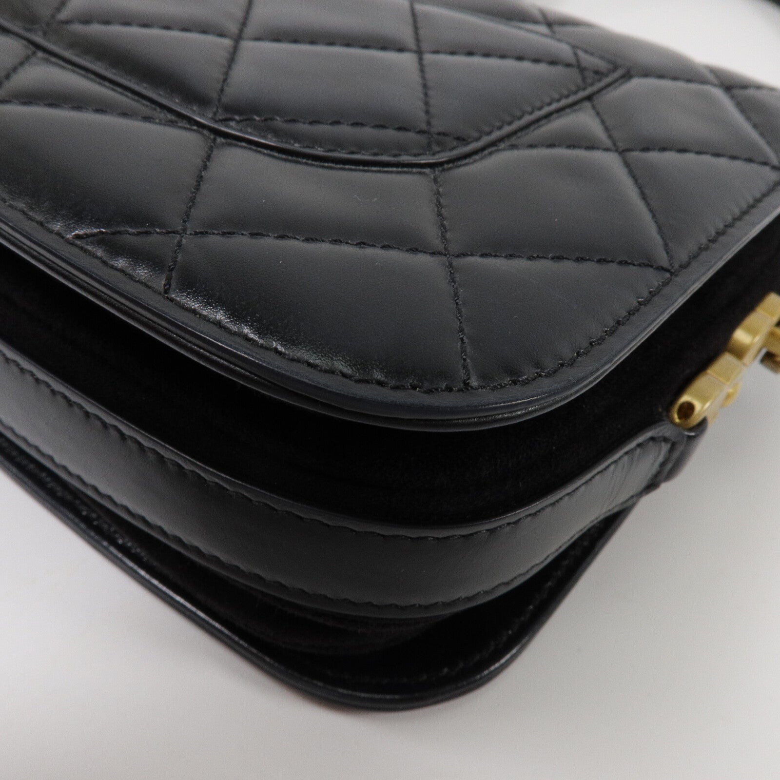 CHANEL 牛皮皮革Mini Messenger Bag