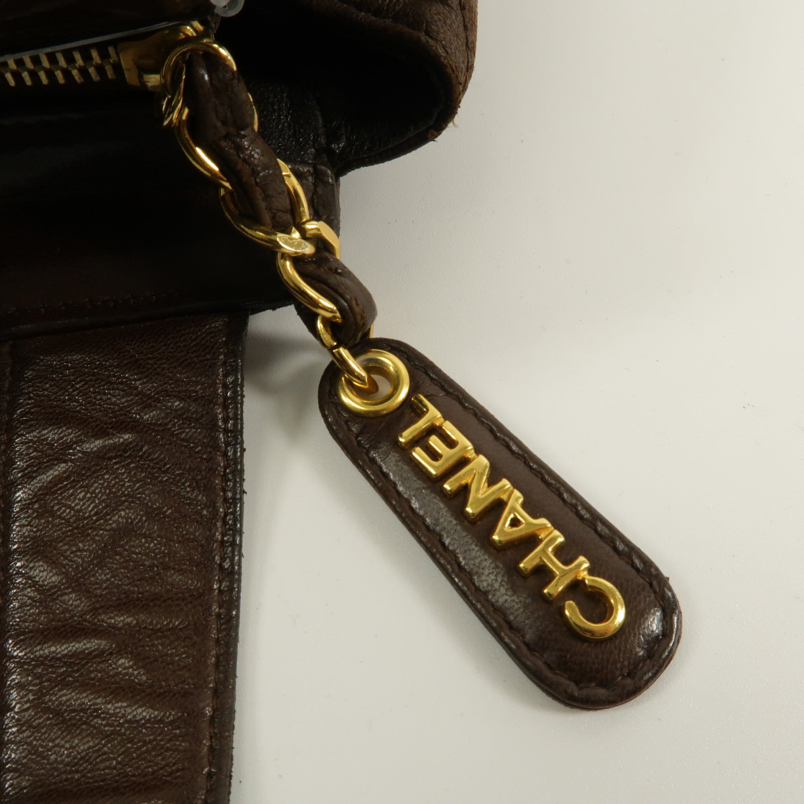CHANEL 羊皮皮革Vintage Hand Bag手挽袋