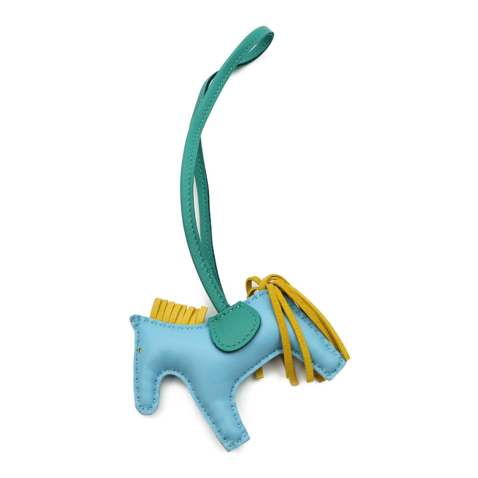 HERMES Milo皮革Rodeo PM掛飾