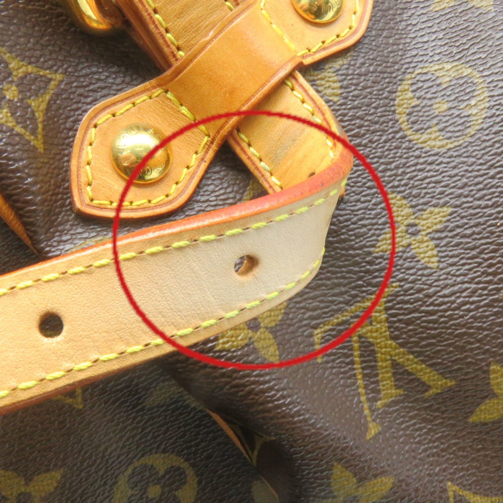 LOUIS VUITTON Monogram Tivoli GM手挽袋啡色