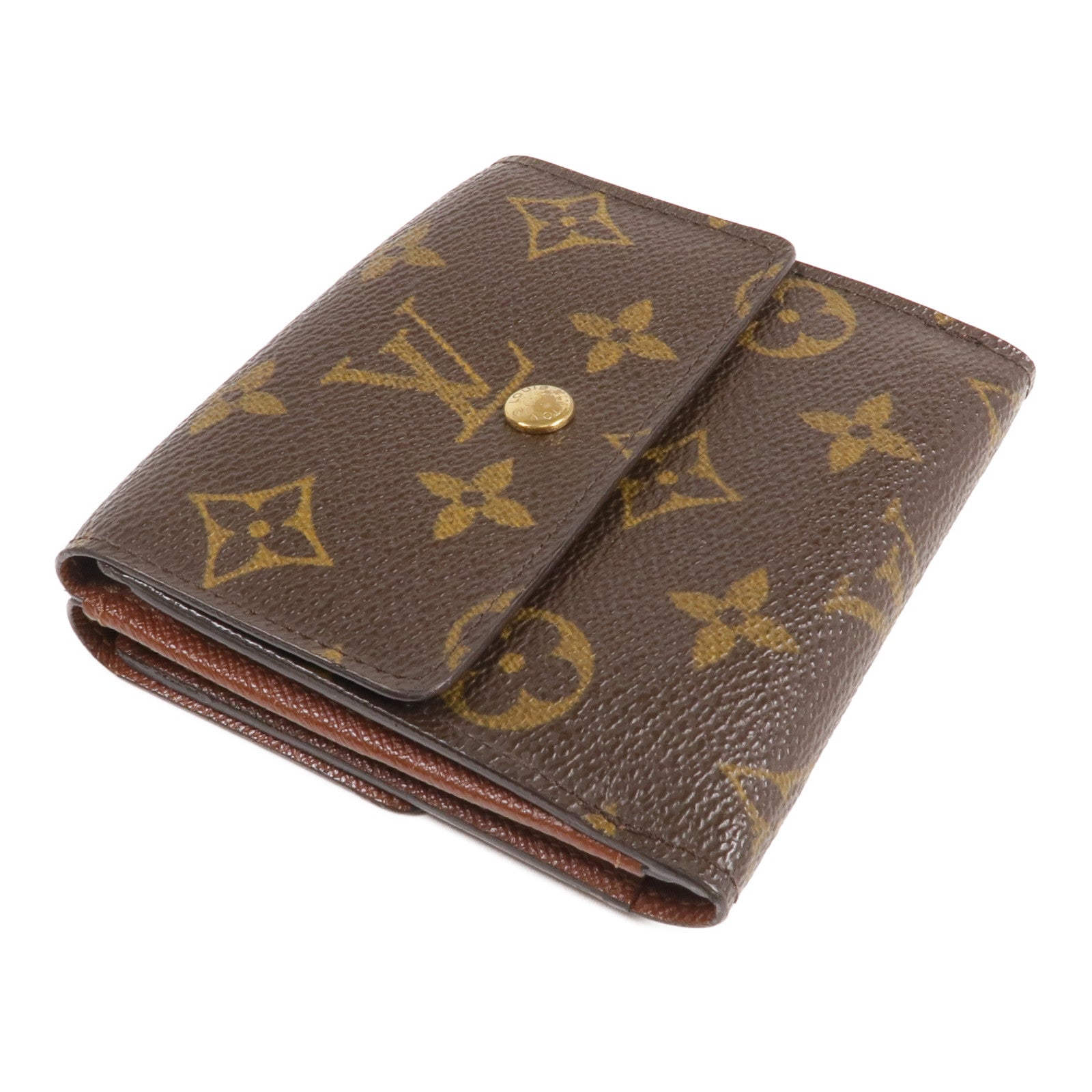 LOUIS VUITTON 【激減優惠】Monogram Wallet金扣錢包