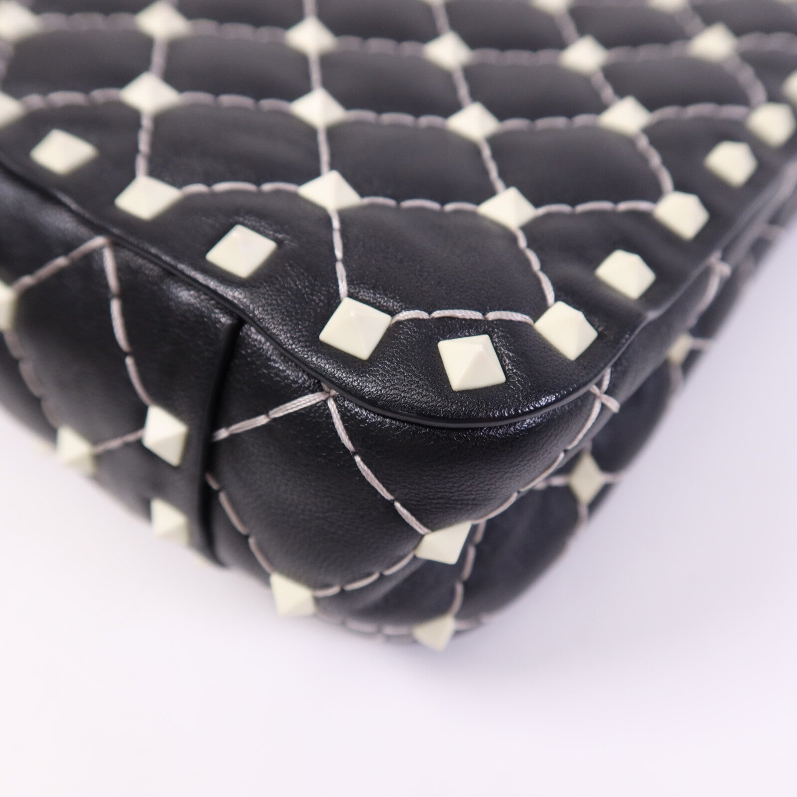 Valentino 皮革2 Way Shoulder Bag鏈帶手挽肩背兩用袋