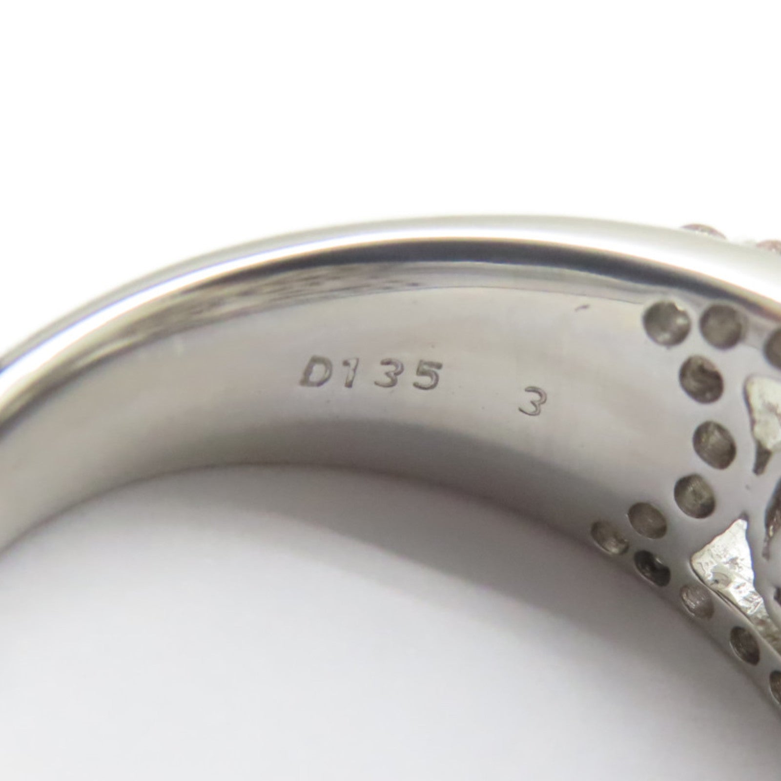 JEWELRY 18K白金Diamond Ring 1.35ct鑽石戒指US#7