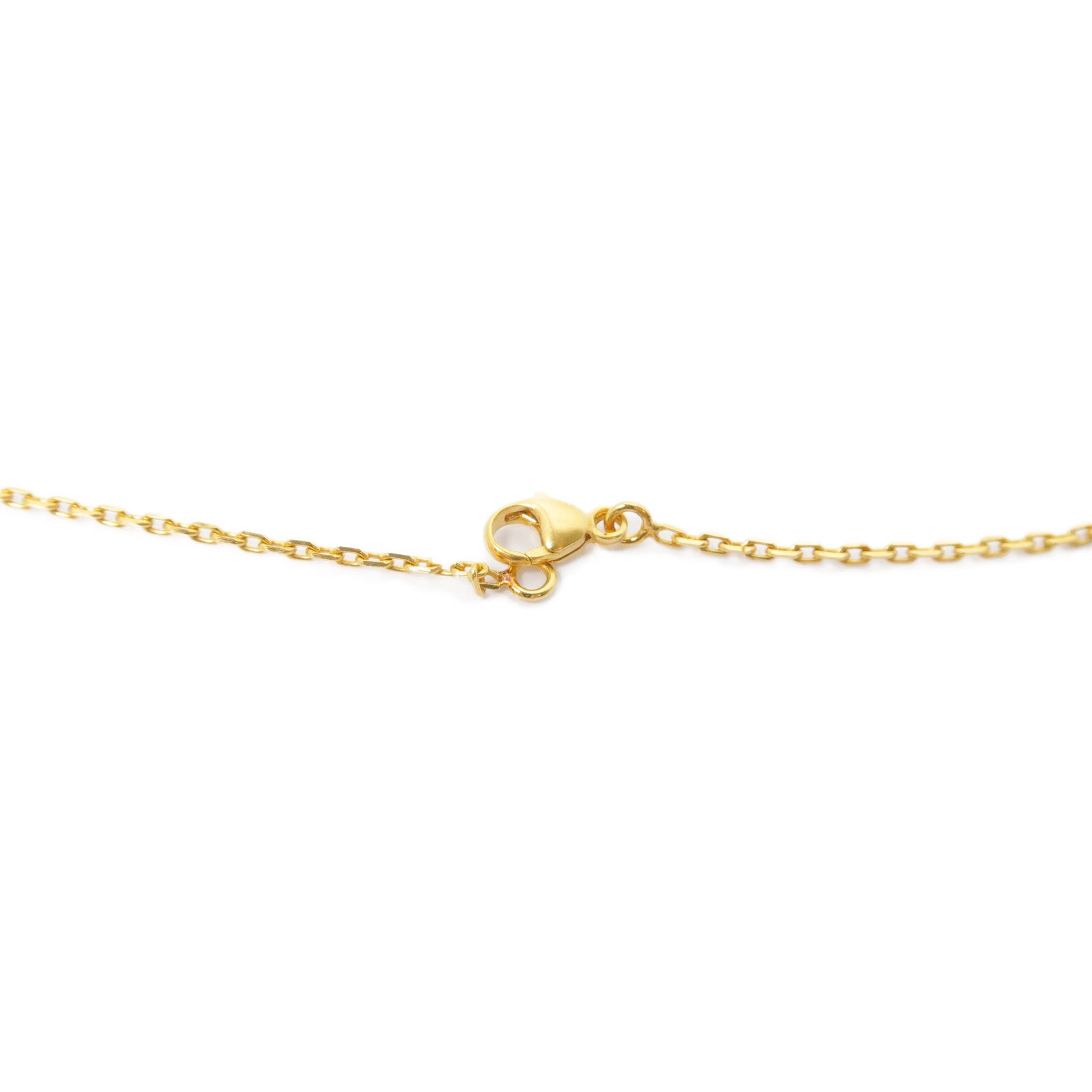 HERMES 金屬Pop H Mini Necklace項鍊黑色/金色