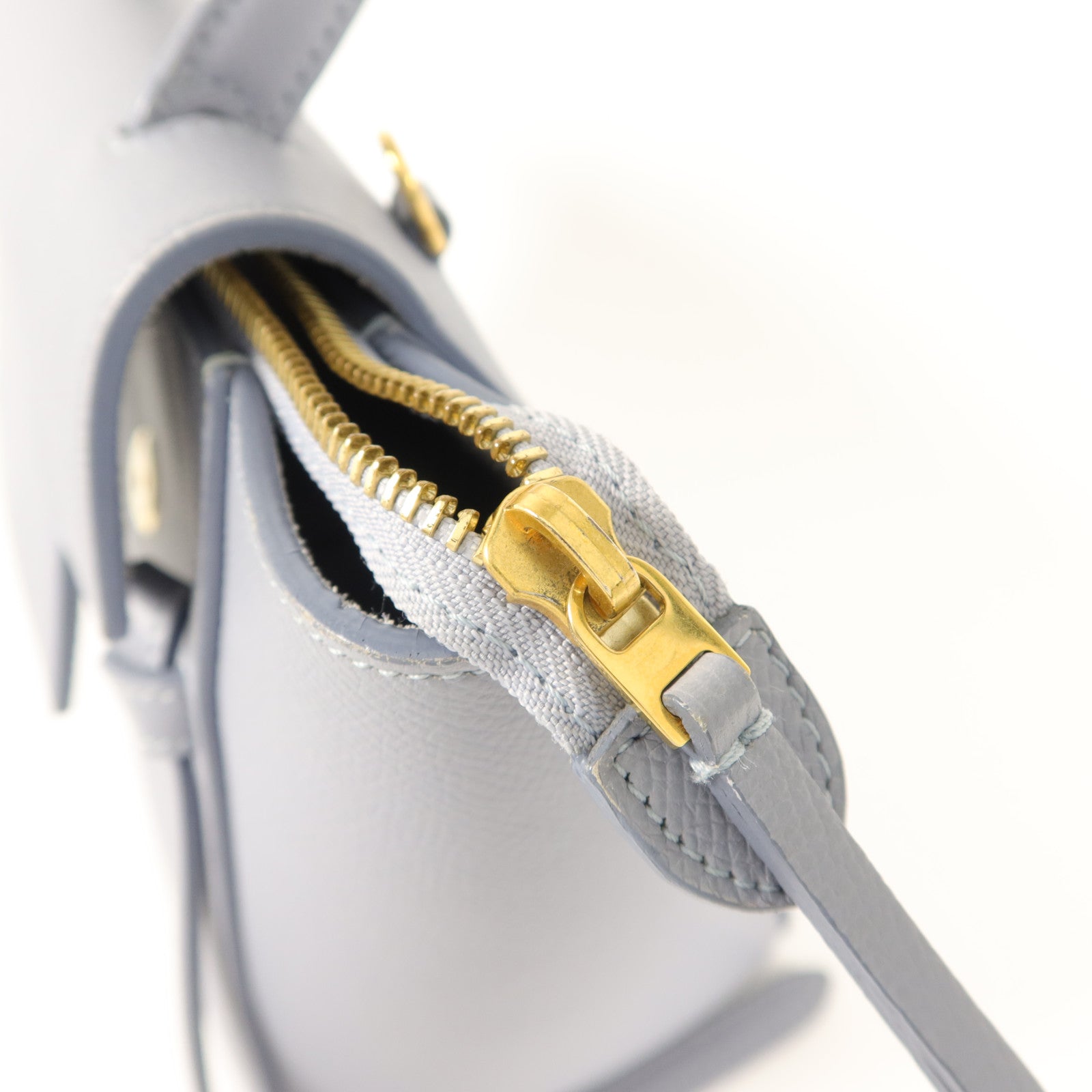 CELINE 牛皮皮革Nano Belt手挽肩背兩用袋