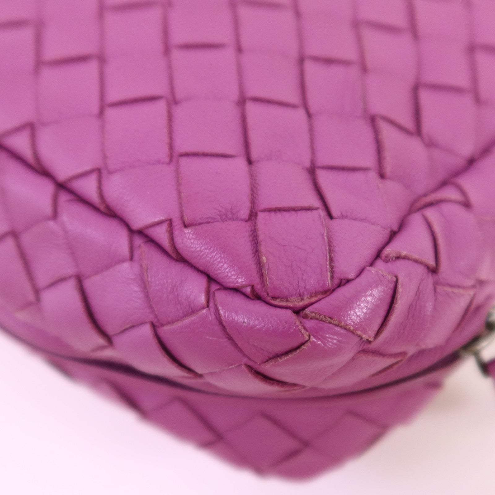 BOTTEGA VENETA 織紋皮革Chain Shoulder Bag鏈帶肩背袋