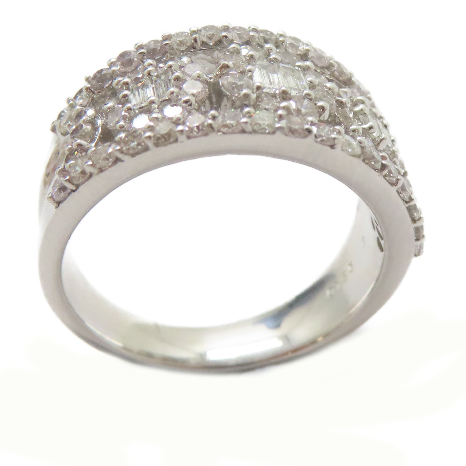 JEWELRY 18K白金Diamond Ring 1.35ct鑽石戒指US#7