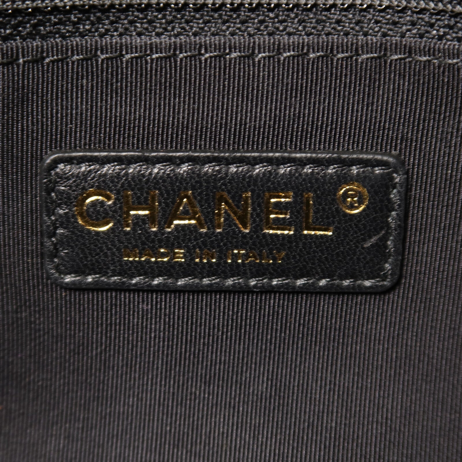 CHANEL 羊皮皮革Colorblock Medium Flap Bag金扣鏈帶肩背袋