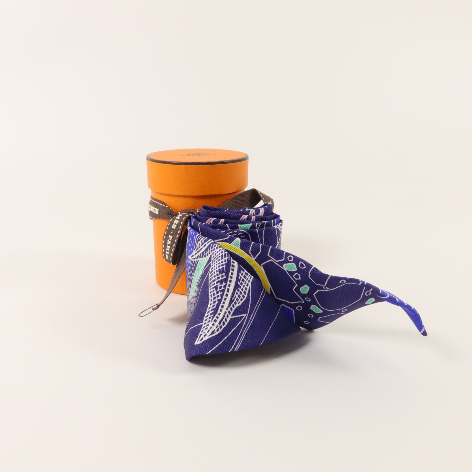 HERMES 絲質Twilly絲巾