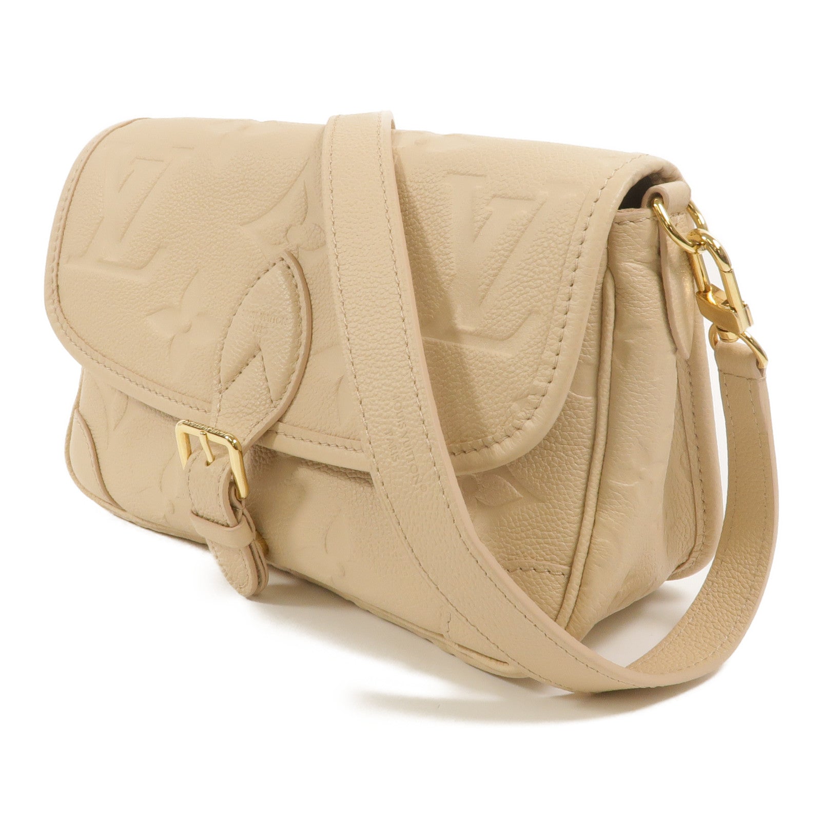 LOUIS VUITTON Monogram Empreinte Diane手挽肩背兩用袋