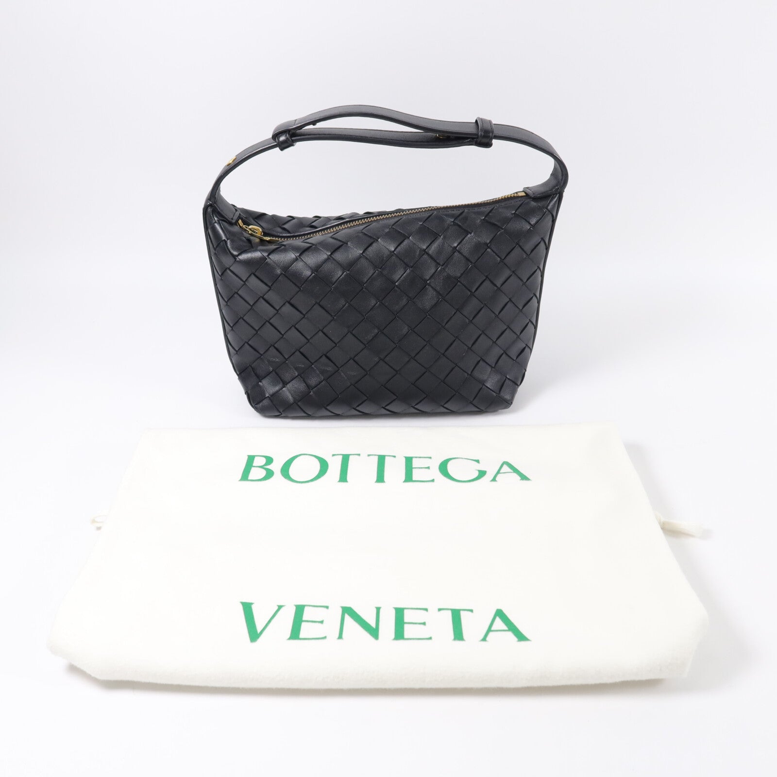 BOTTEGA VENETA 羊皮皮革Veneta Wallace手挽袋