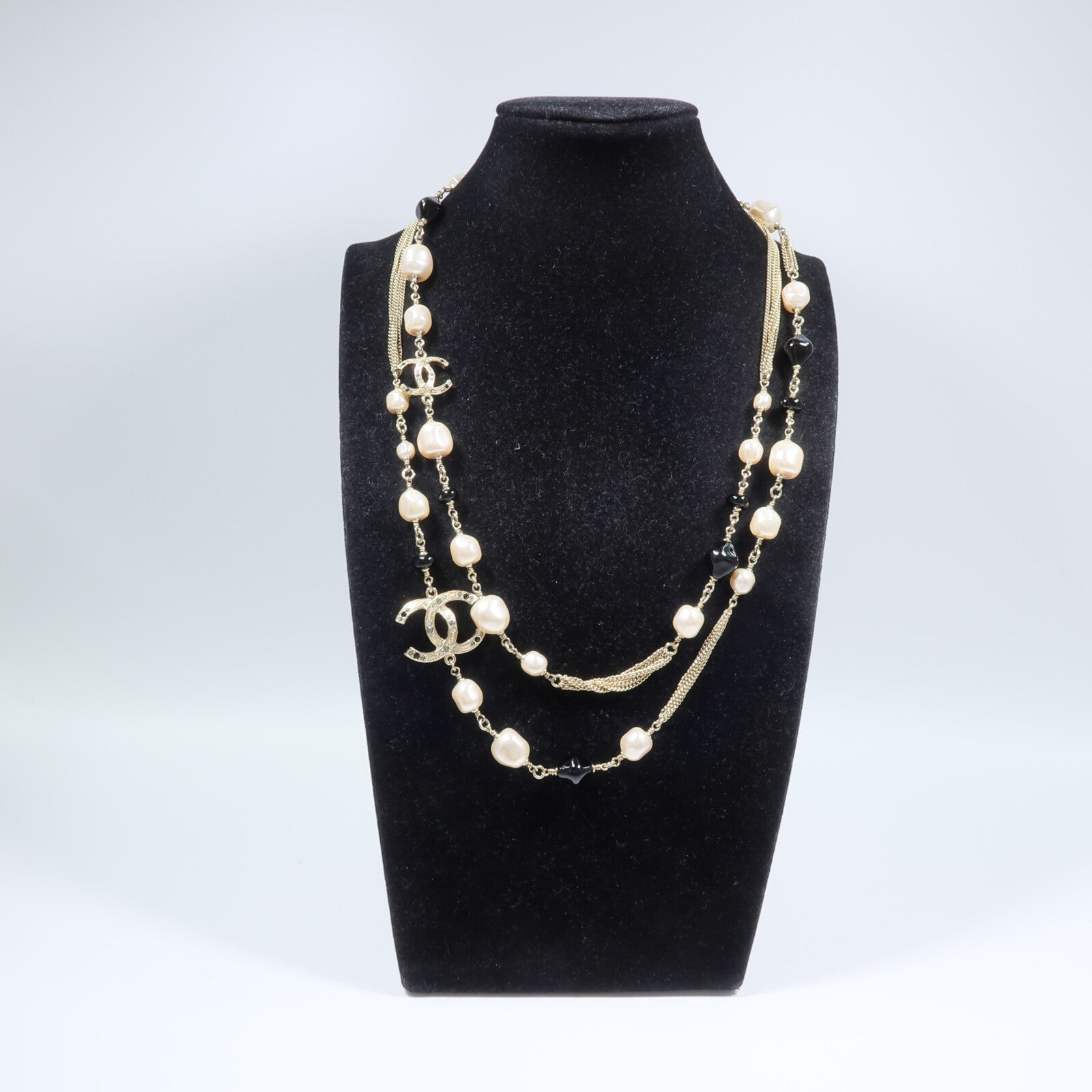 CHANEL PVC/金屬Necklace項鍊