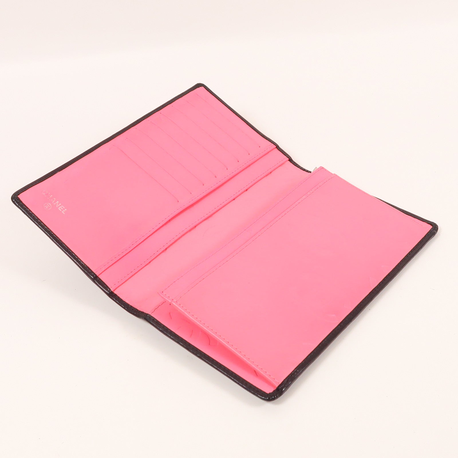 CHANEL 牛皮皮革Cambon Long Wallet長錢包