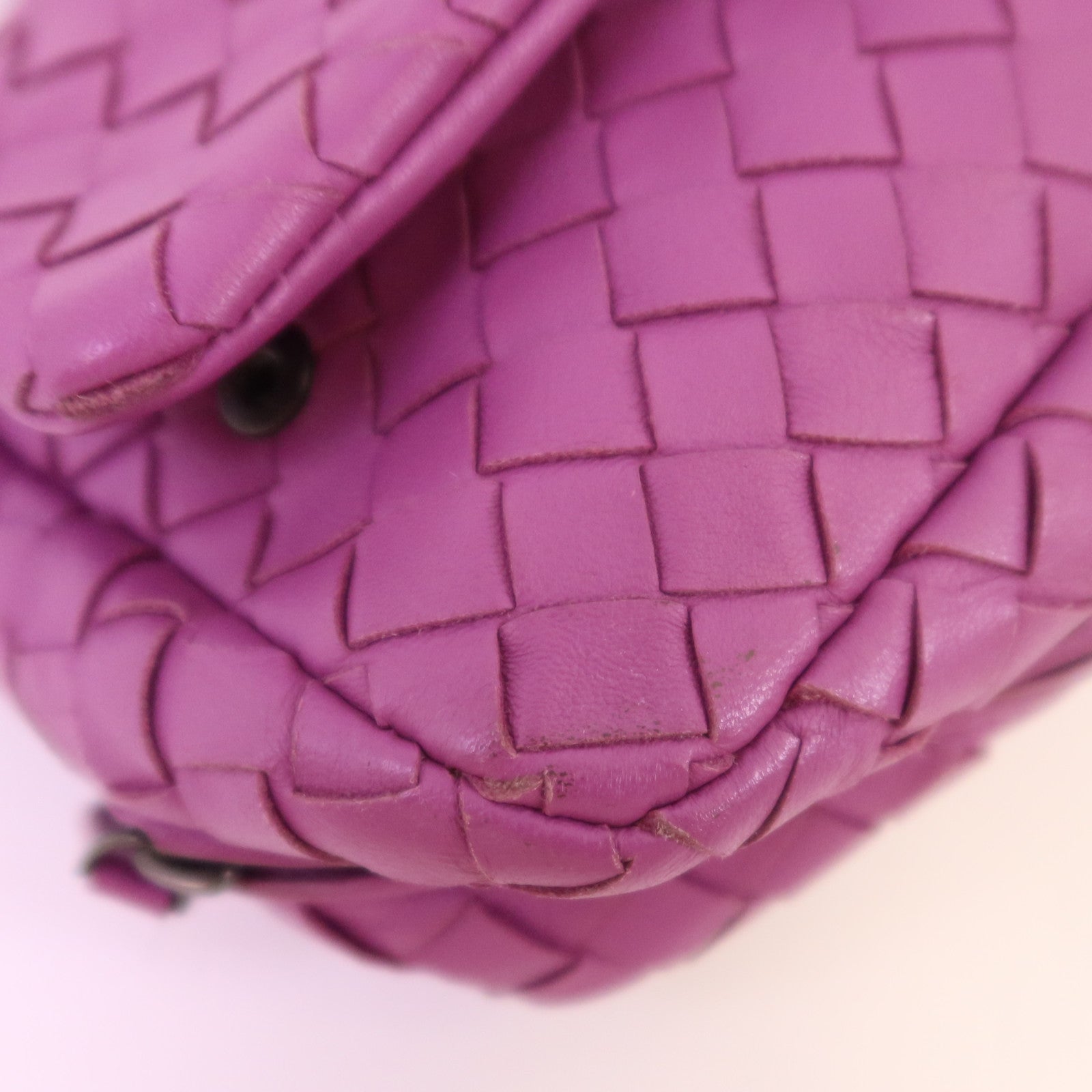 BOTTEGA VENETA 織紋皮革Chain Shoulder Bag鏈帶肩背袋