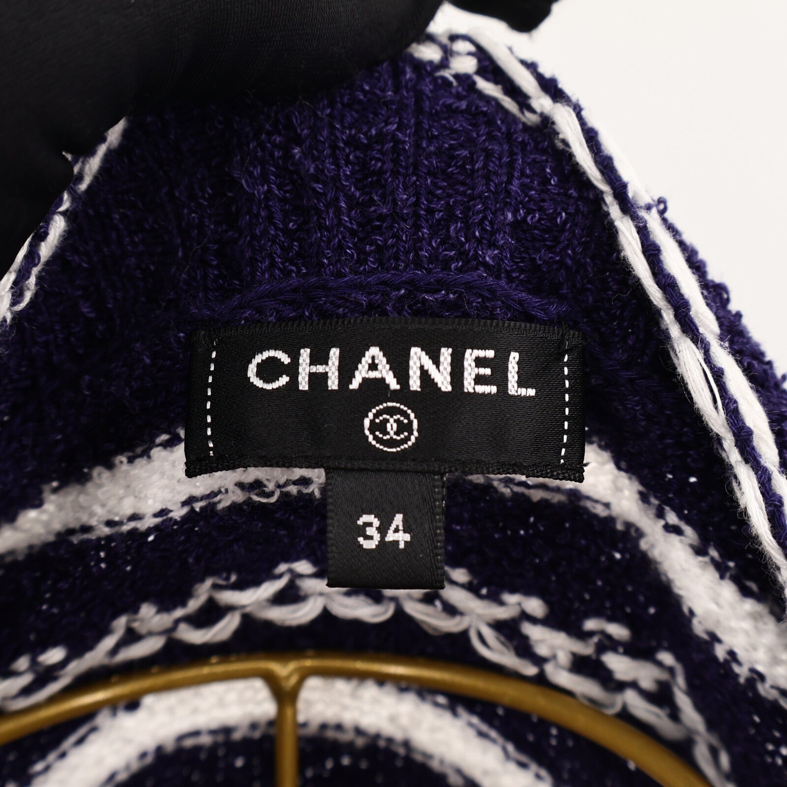 CHANEL Cotton/Linen Cardigan針織