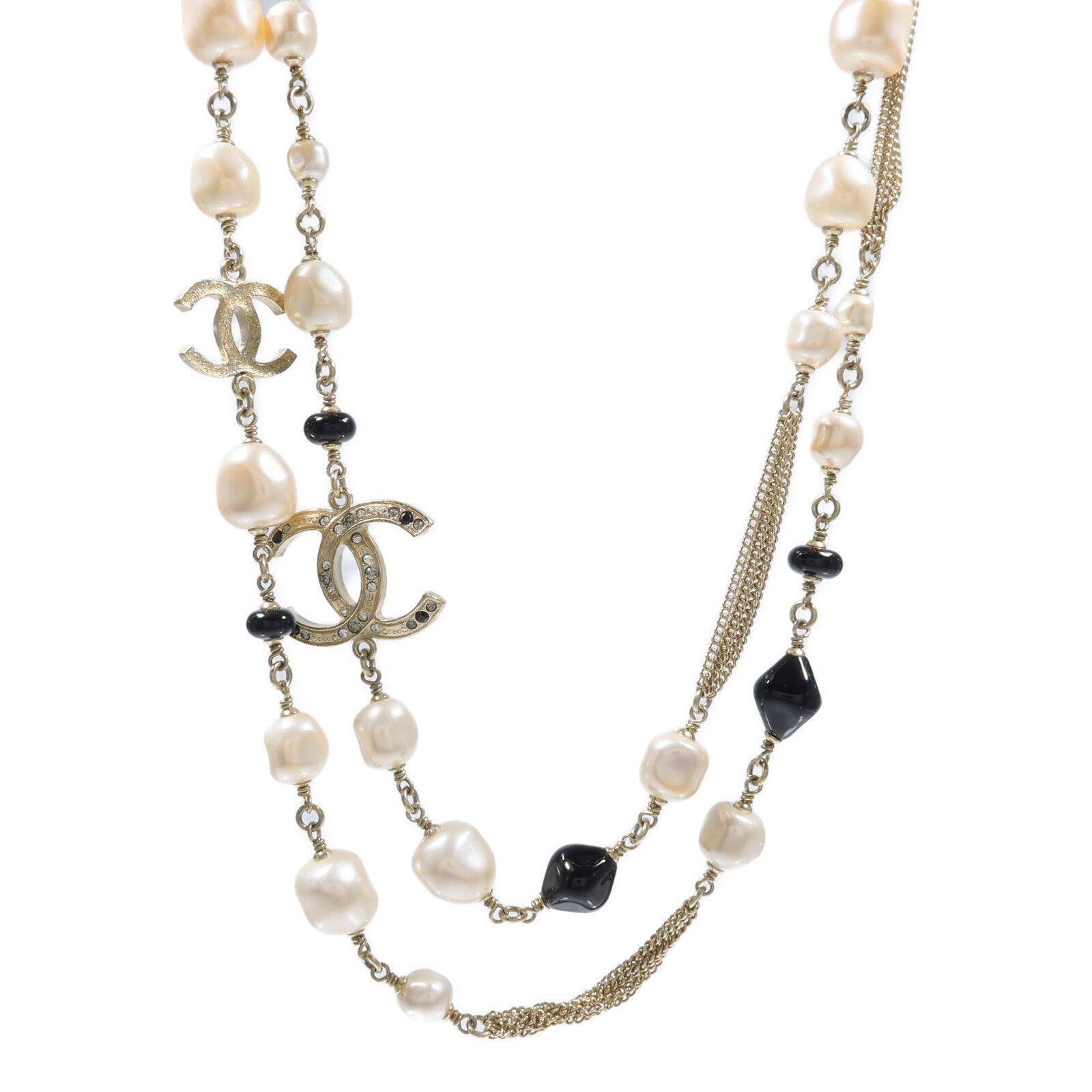 CHANEL PVC/金屬Necklace項鍊