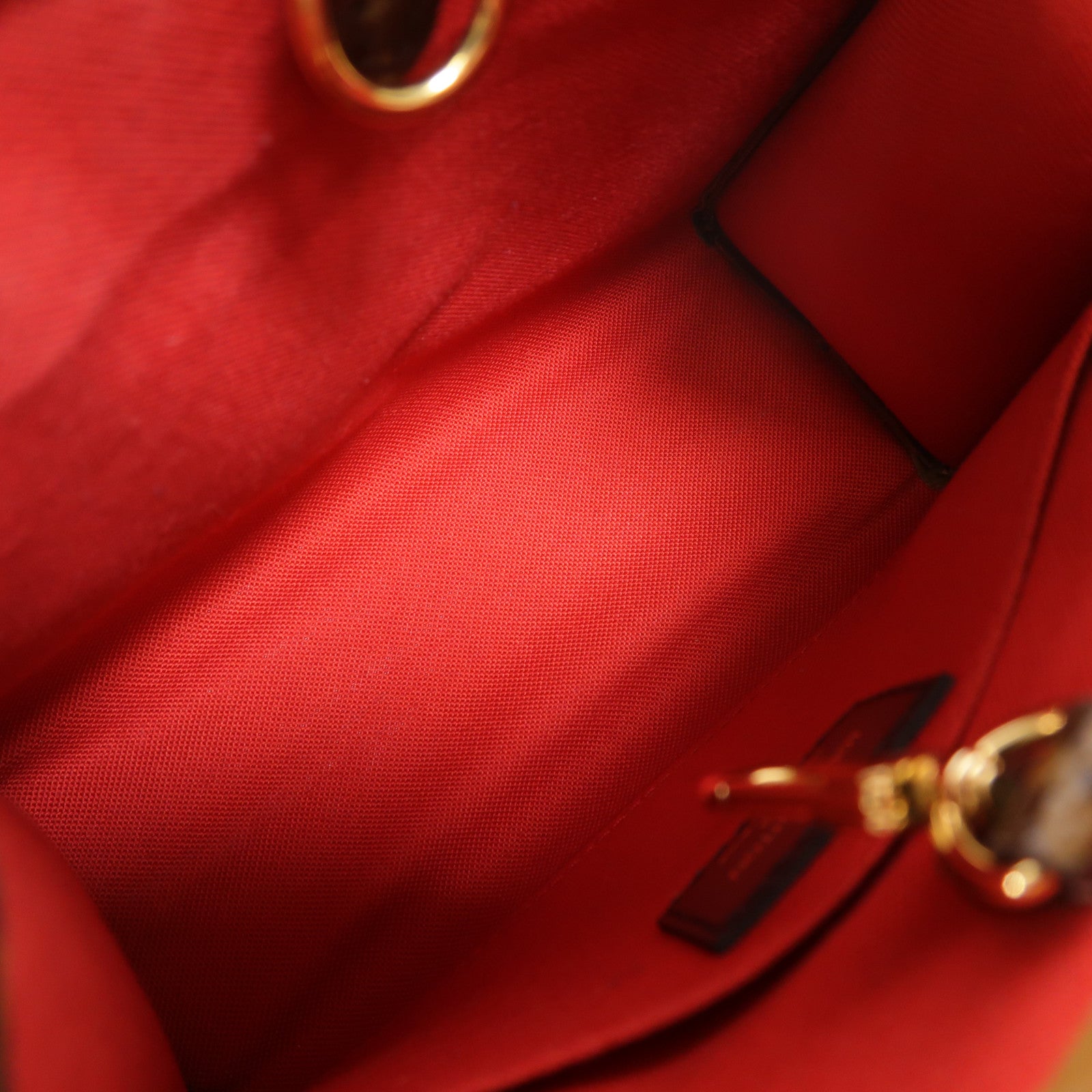 LOUIS VUITTON Monogram Reverse On The Go BB金扣手挽肩背兩用袋