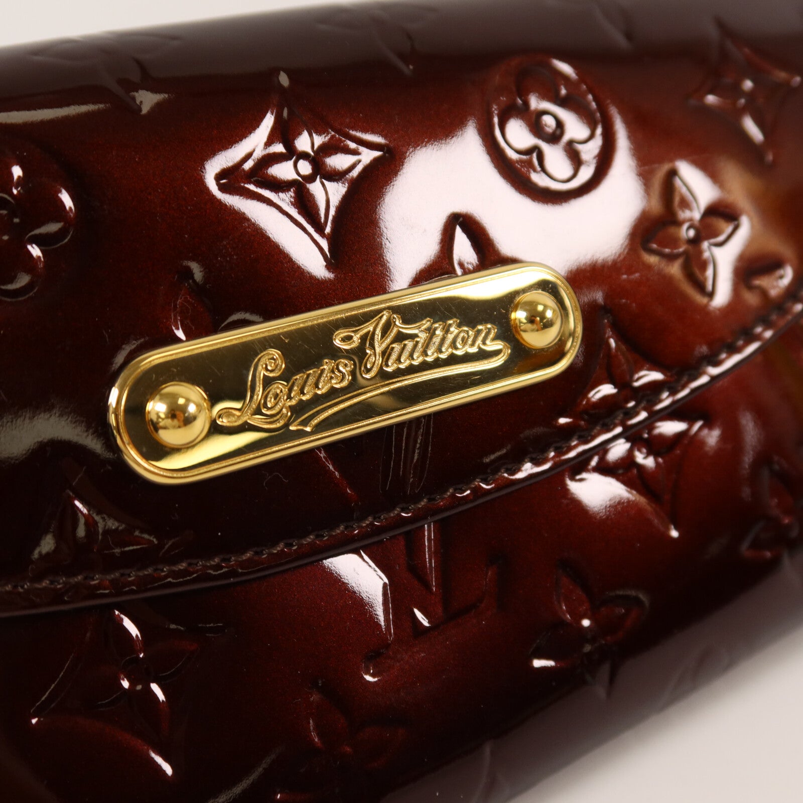 LOUIS VUITTON Monogram Vernis Sunset Boulvevard鏈帶肩背袋