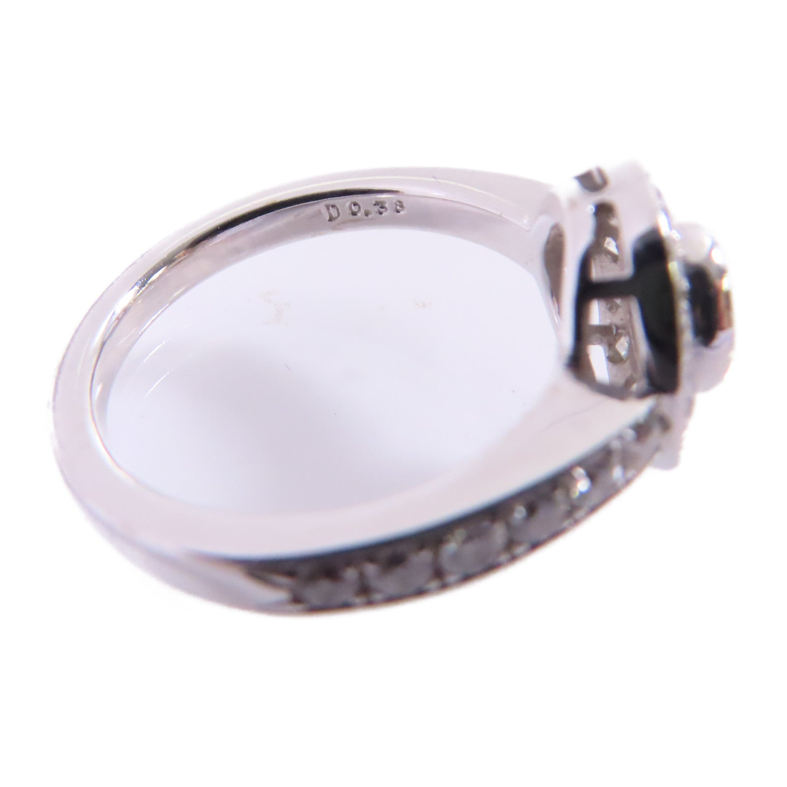 JEWELRY 18K白金/鑽石Diamond Ring戒指US#6