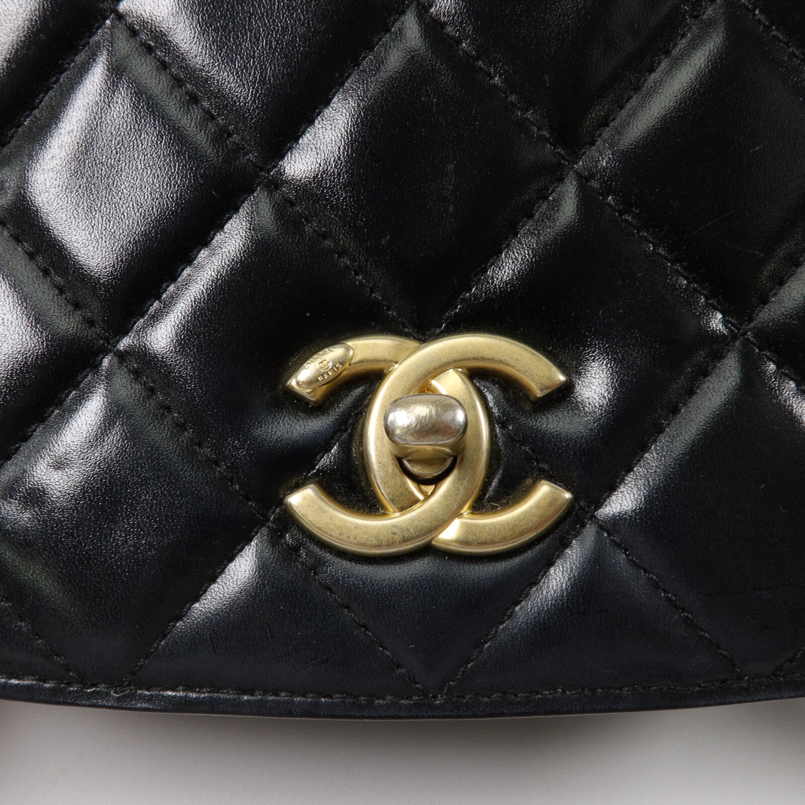 CHANEL 牛皮皮革Mini Messenger Bag