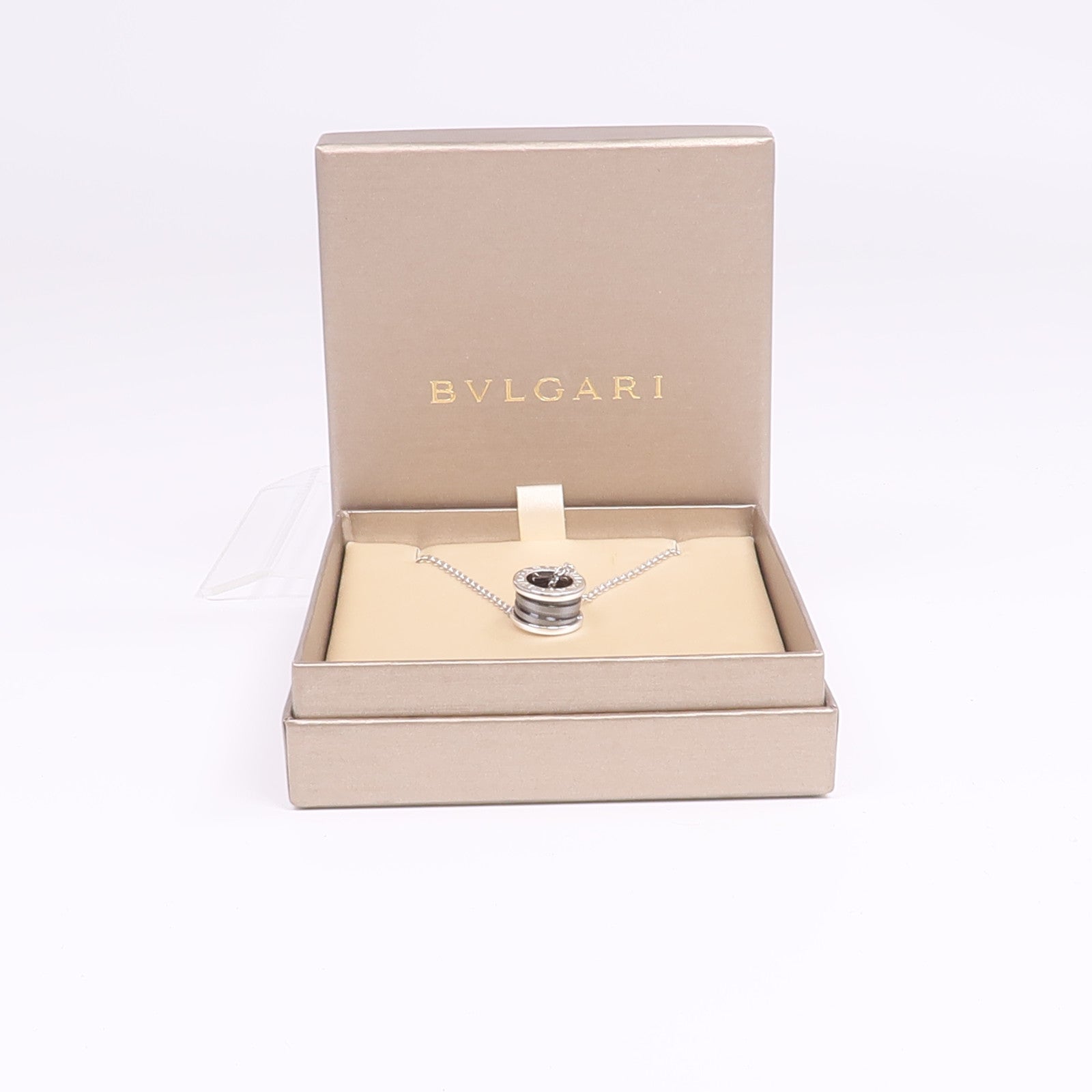 BVLGARI 925純銀/陶瓷Save The Children項鍊