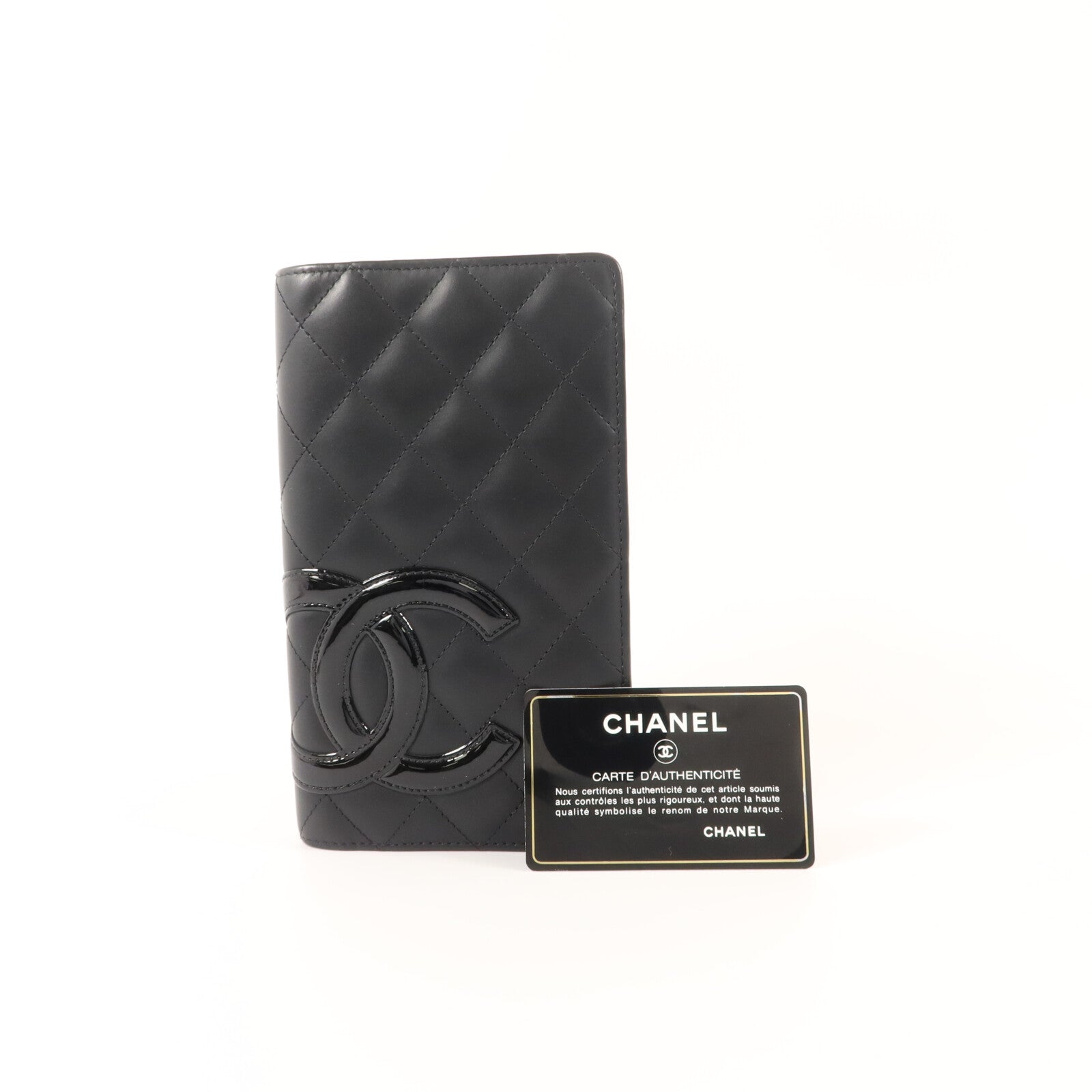 CHANEL 牛皮皮革Cambon Long Wallet長錢包