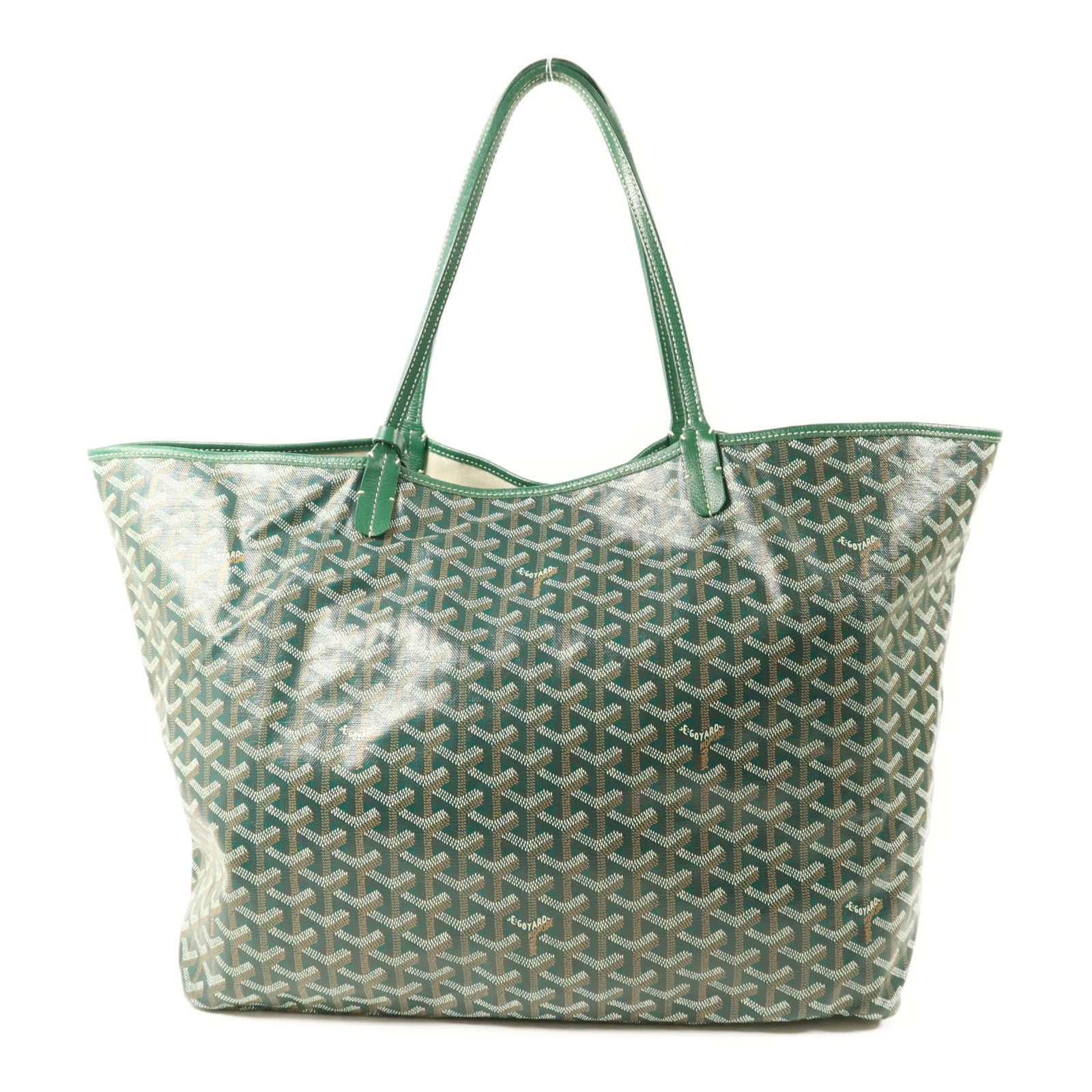 GOYARD 塗層帆布Saint Louis GM Tote Bag銀扣肩背袋