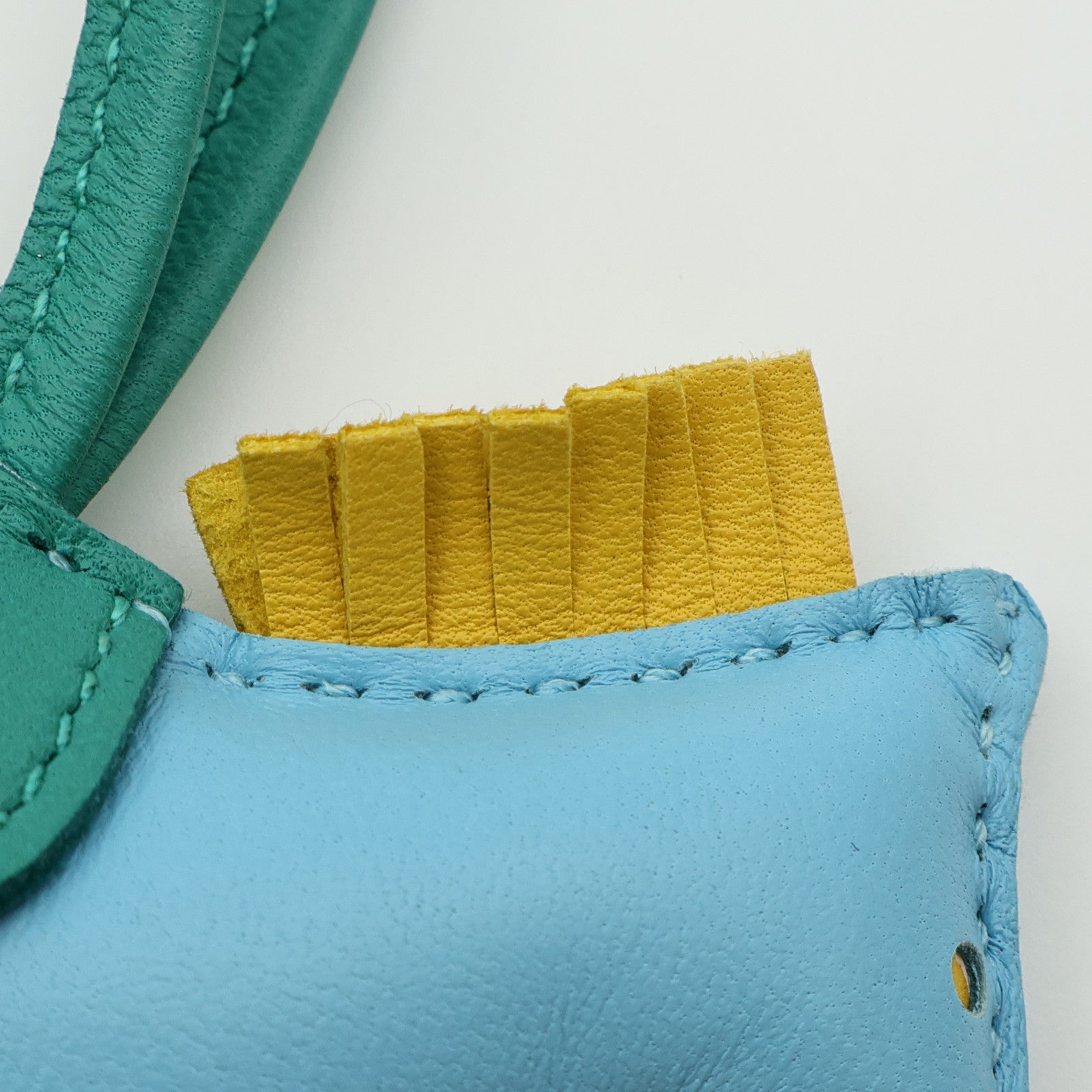 HERMES Milo皮革Rodeo PM掛飾