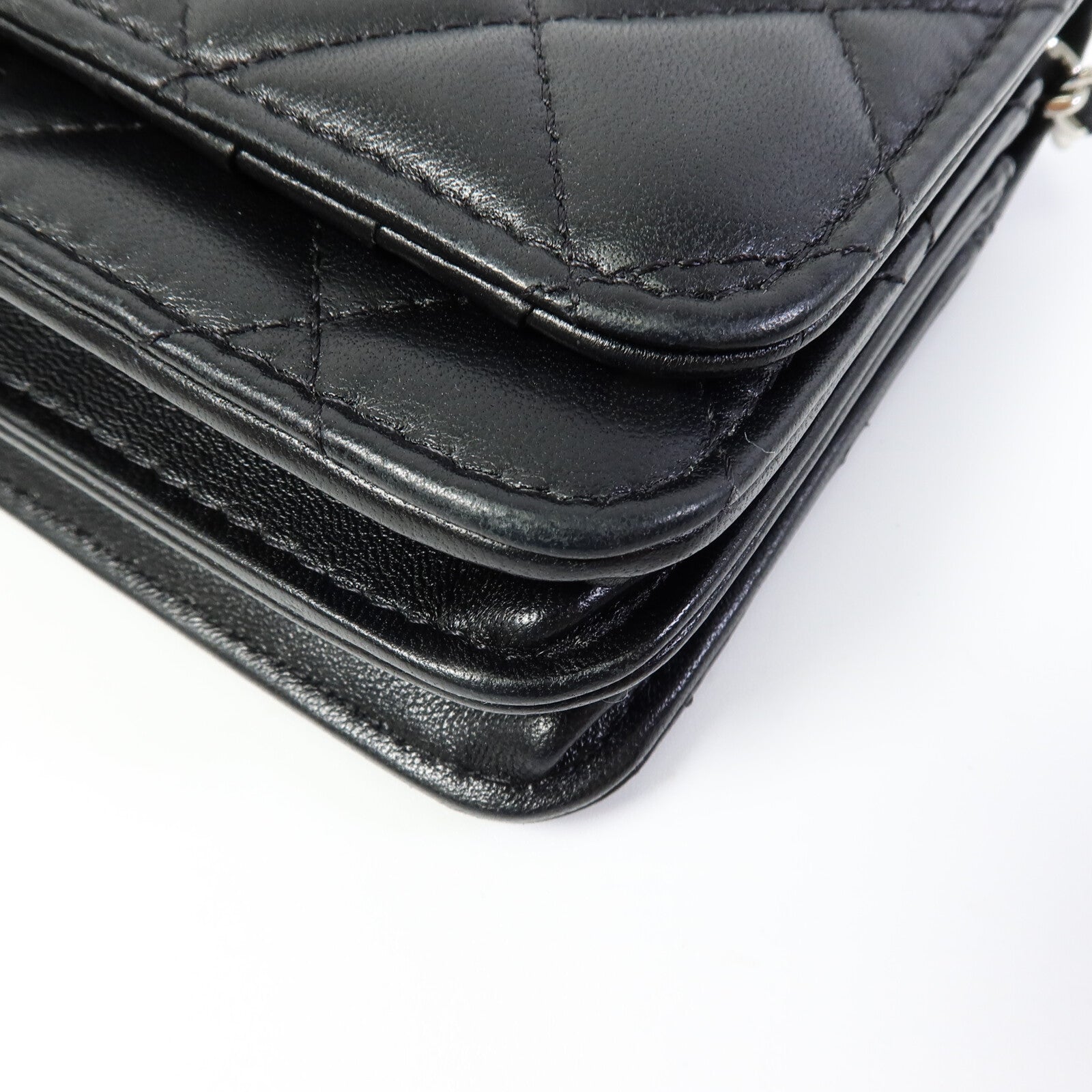 CHANEL 羊皮皮革Chain Shoulder Bag鏈帶肩背袋