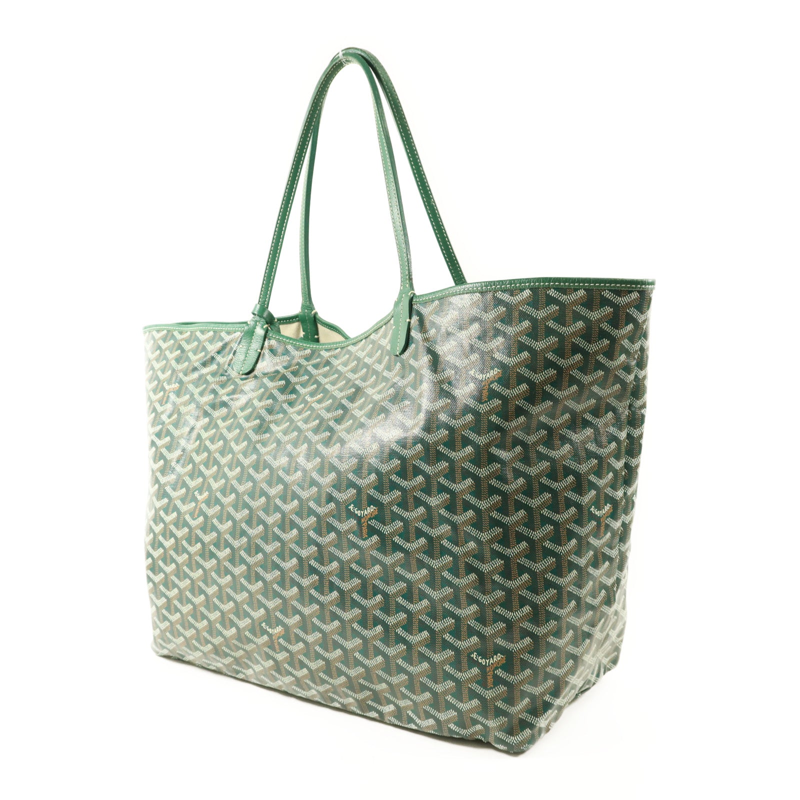 GOYARD 塗層帆布Saint Louis GM Tote Bag銀扣肩背袋