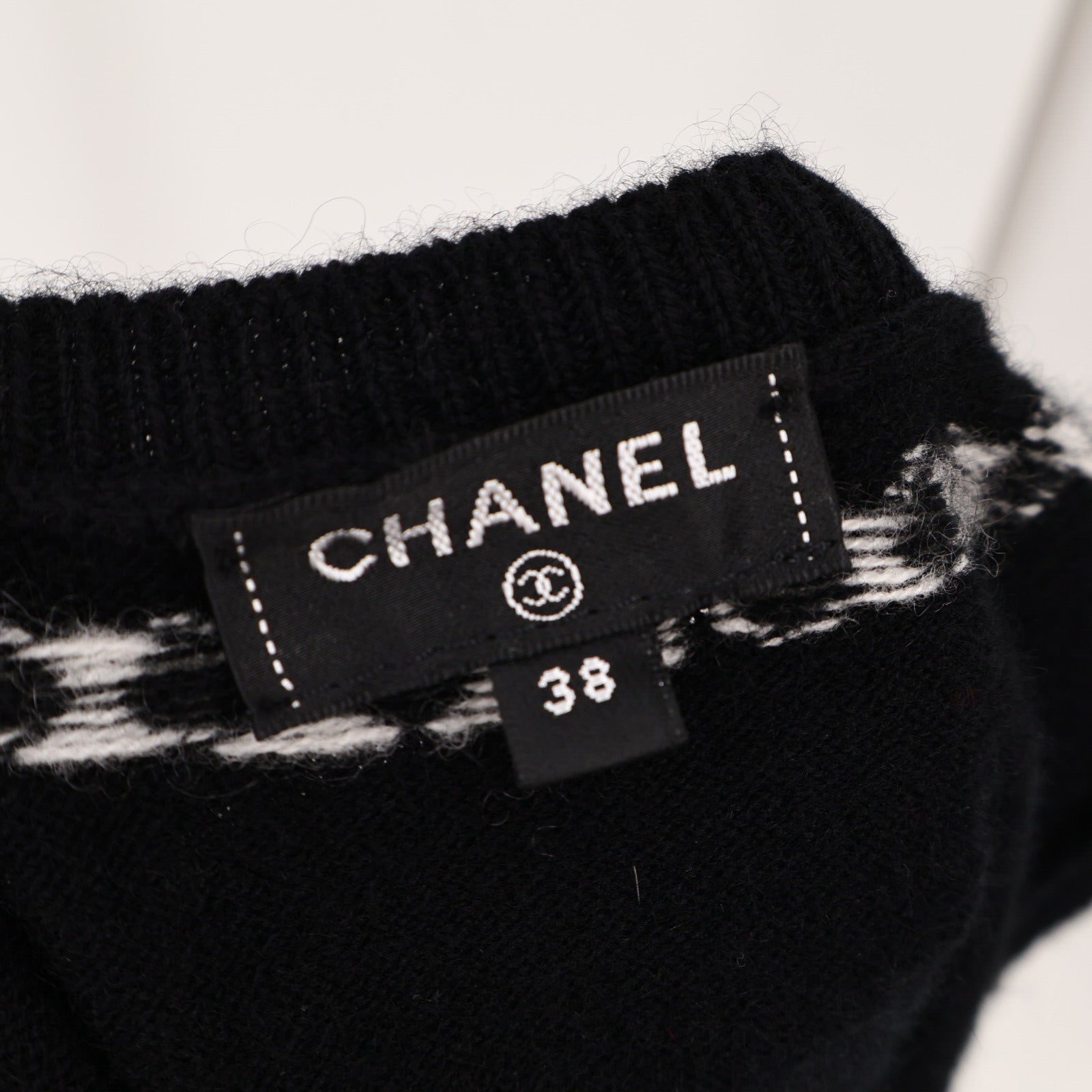 CHANEL Cashmere Coco Logo 20th Anniversary Sleeveless Knit針織