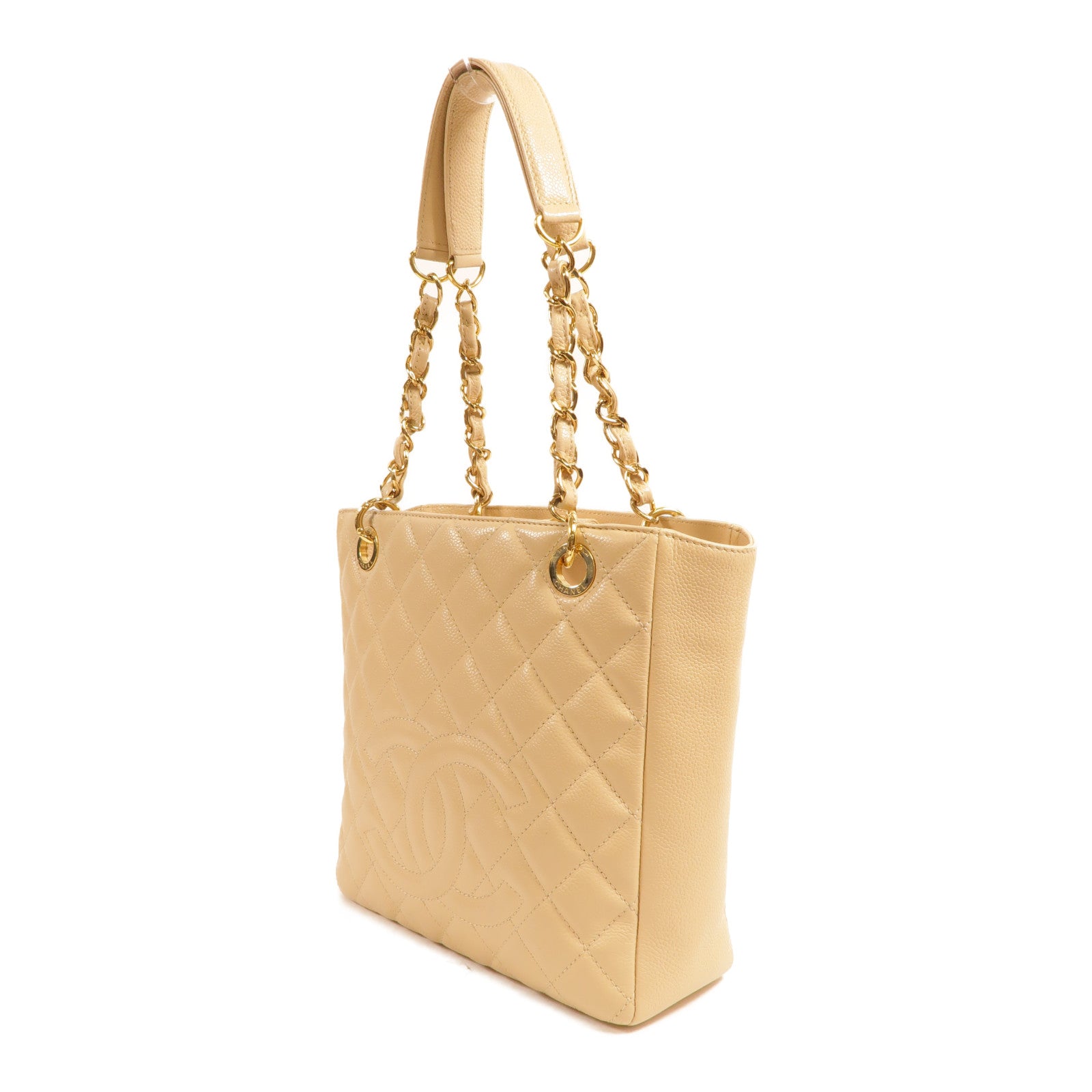 CHANEL 牛皮皮革PST肩背袋