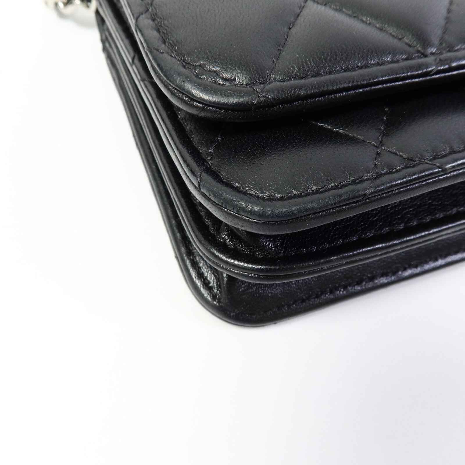 CHANEL 羊皮皮革Chain Shoulder Bag鏈帶肩背袋