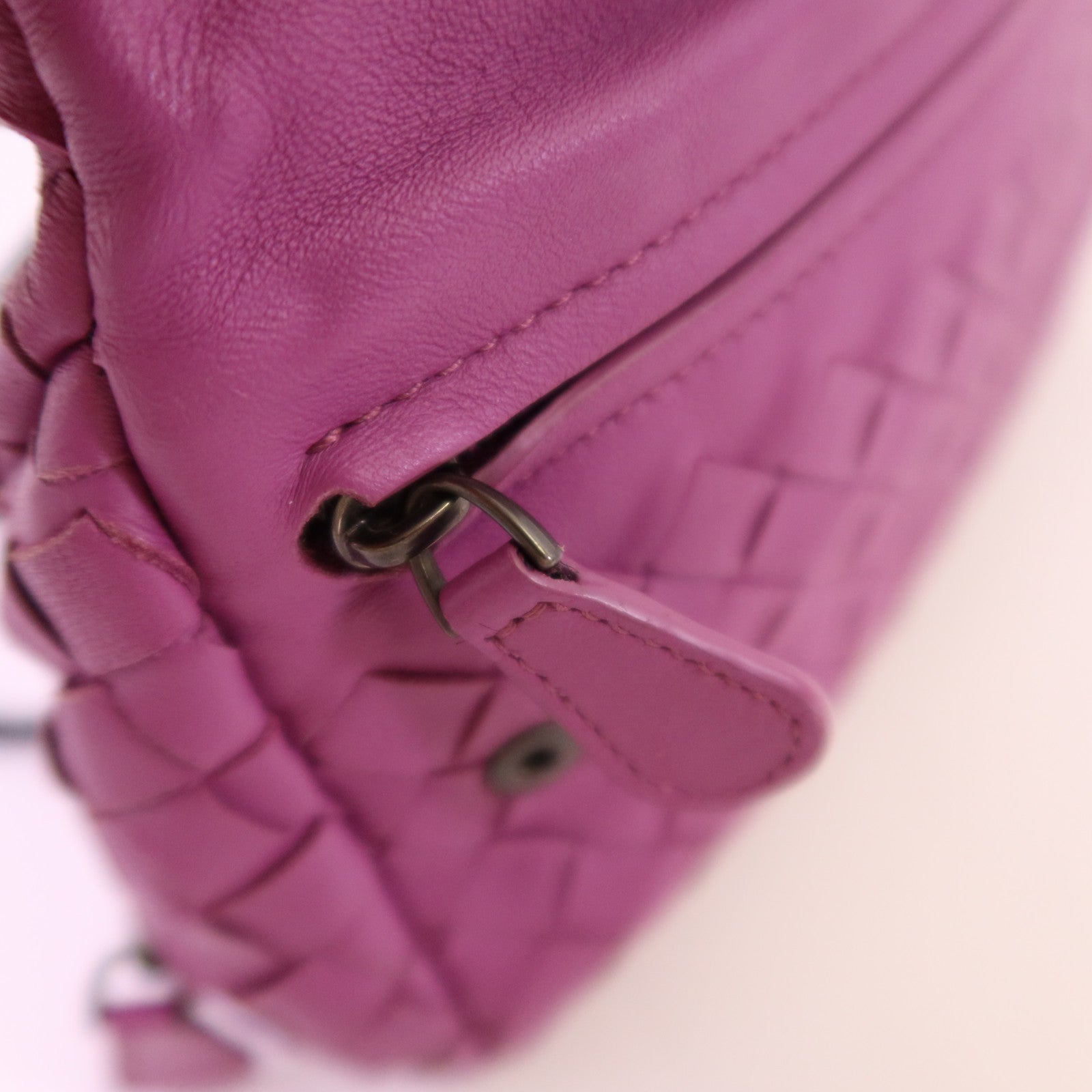 BOTTEGA VENETA 織紋皮革Chain Shoulder Bag鏈帶肩背袋