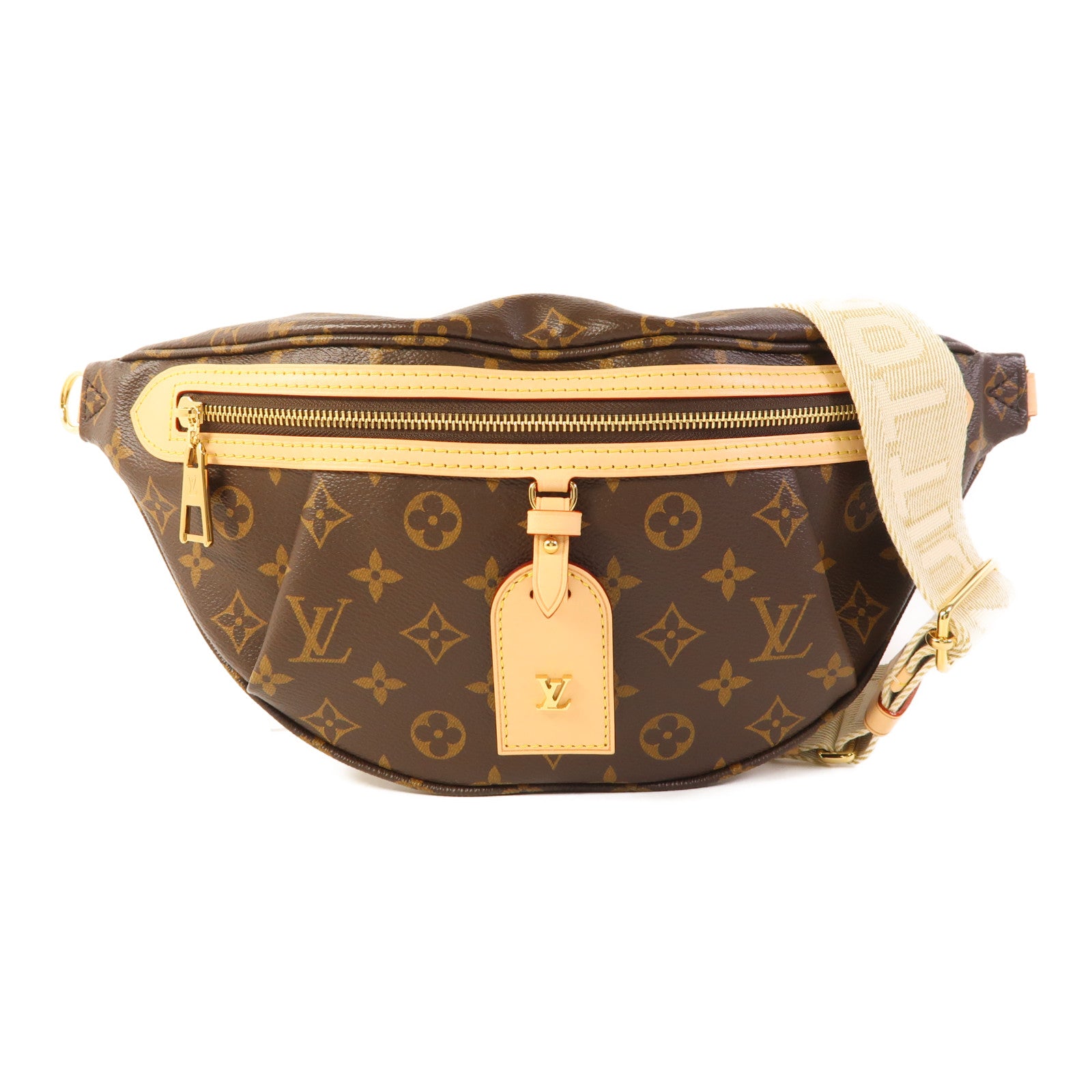 LOUIS VUITTON LV GHW High Rise Waist Bag M46784 Monogram Brown