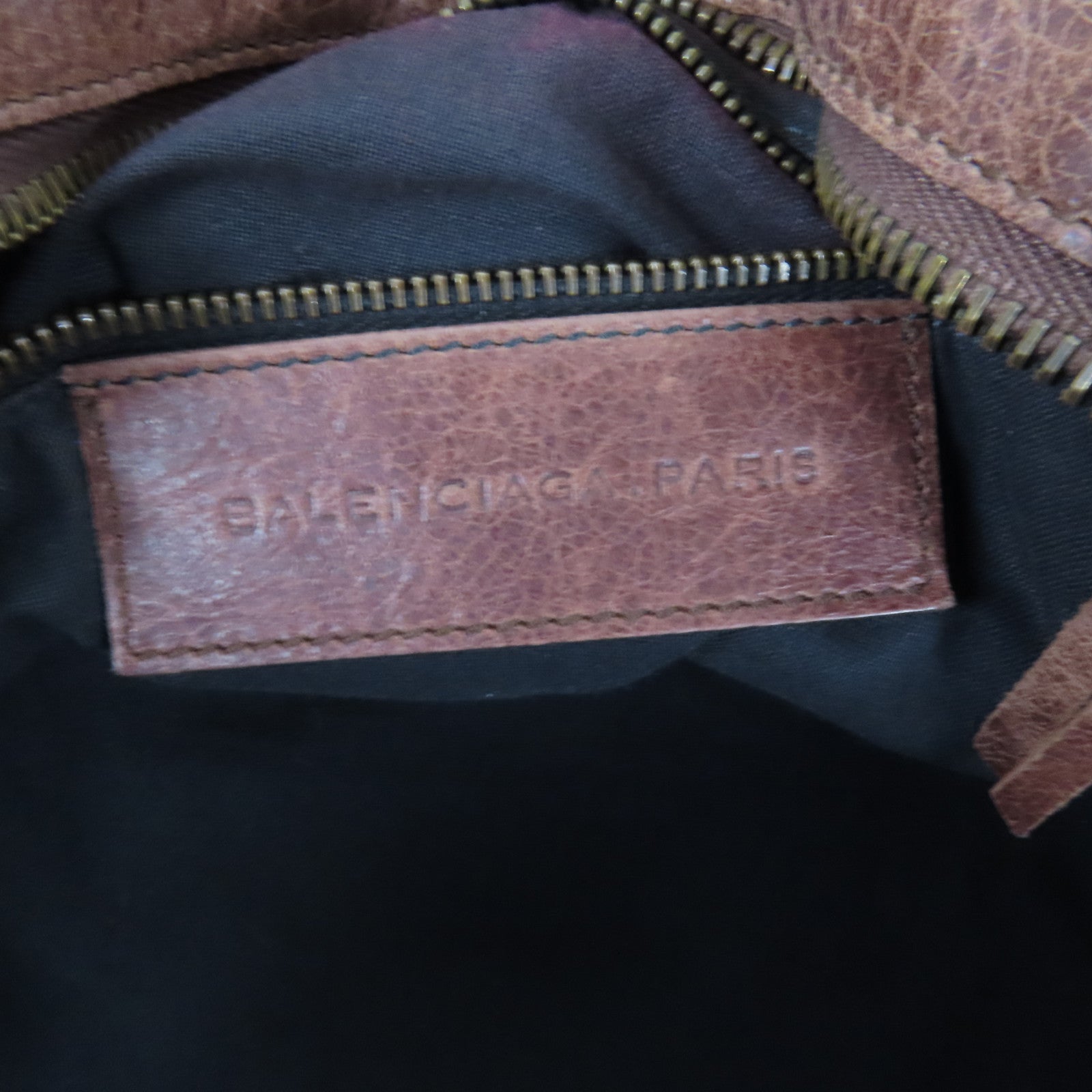 BALENCIAGA 牛皮皮革City手挽肩背兩用袋