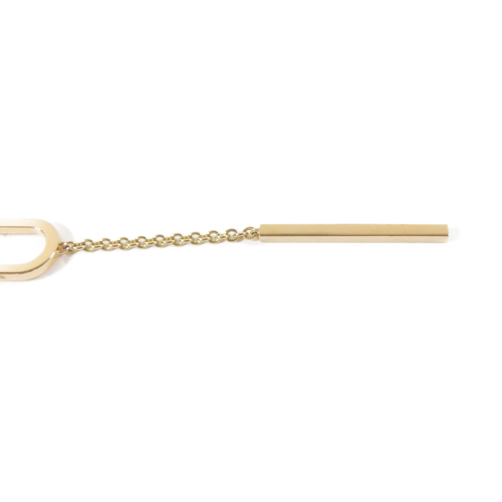 HERMES 18K玫瑰金1/2 Boucle D Oreiller Earring耳環