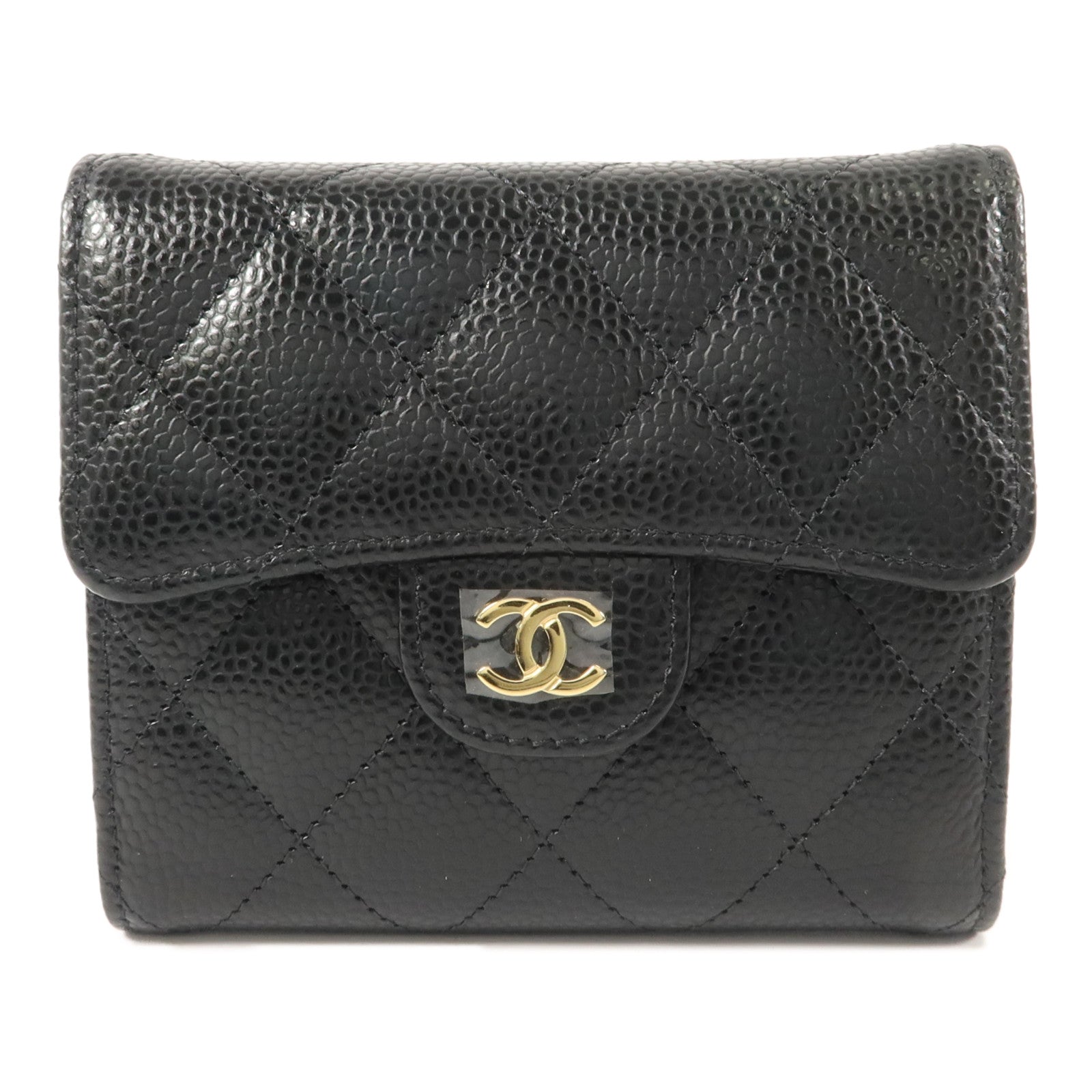 CHANEL 牛皮皮革Classic Small Flap Wallet錢包