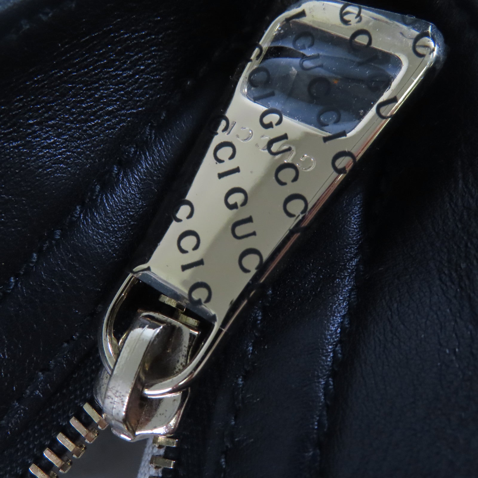 GUCCI 牛皮皮革Tote Bag金扣肩背袋