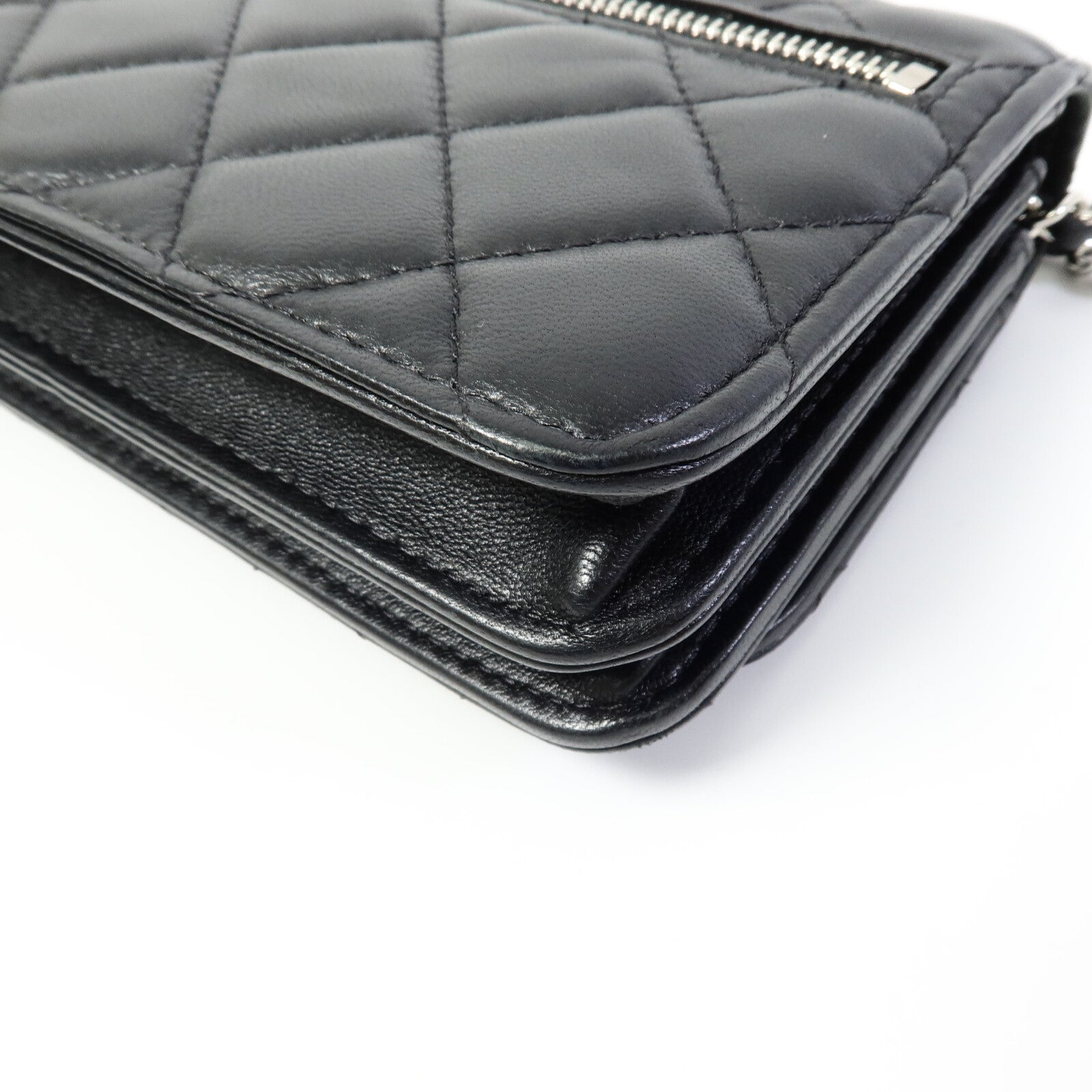CHANEL 羊皮皮革Chain Shoulder Bag鏈帶肩背袋