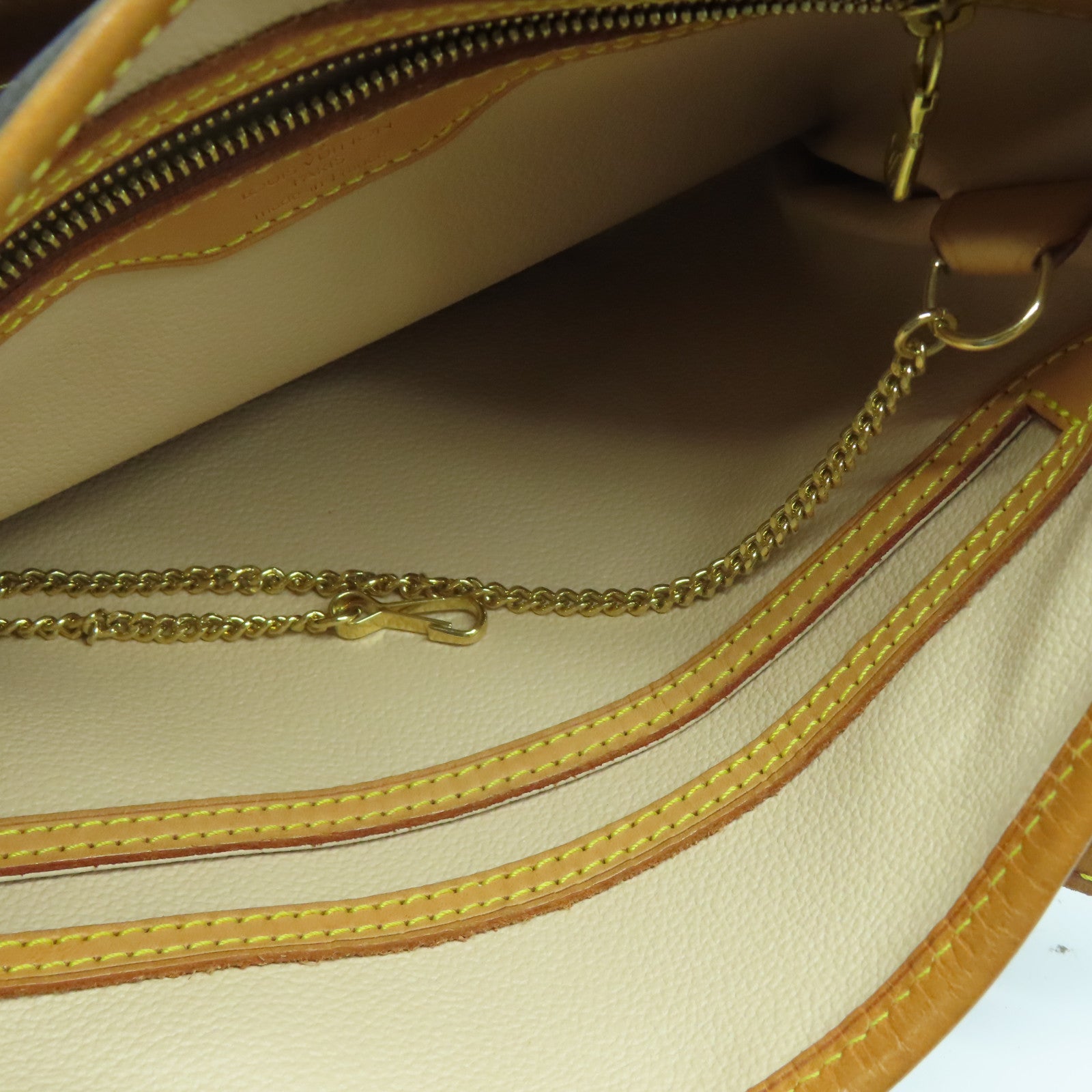 LOUIS VUITTON Monogram Bucket PM金扣肩背袋啡色