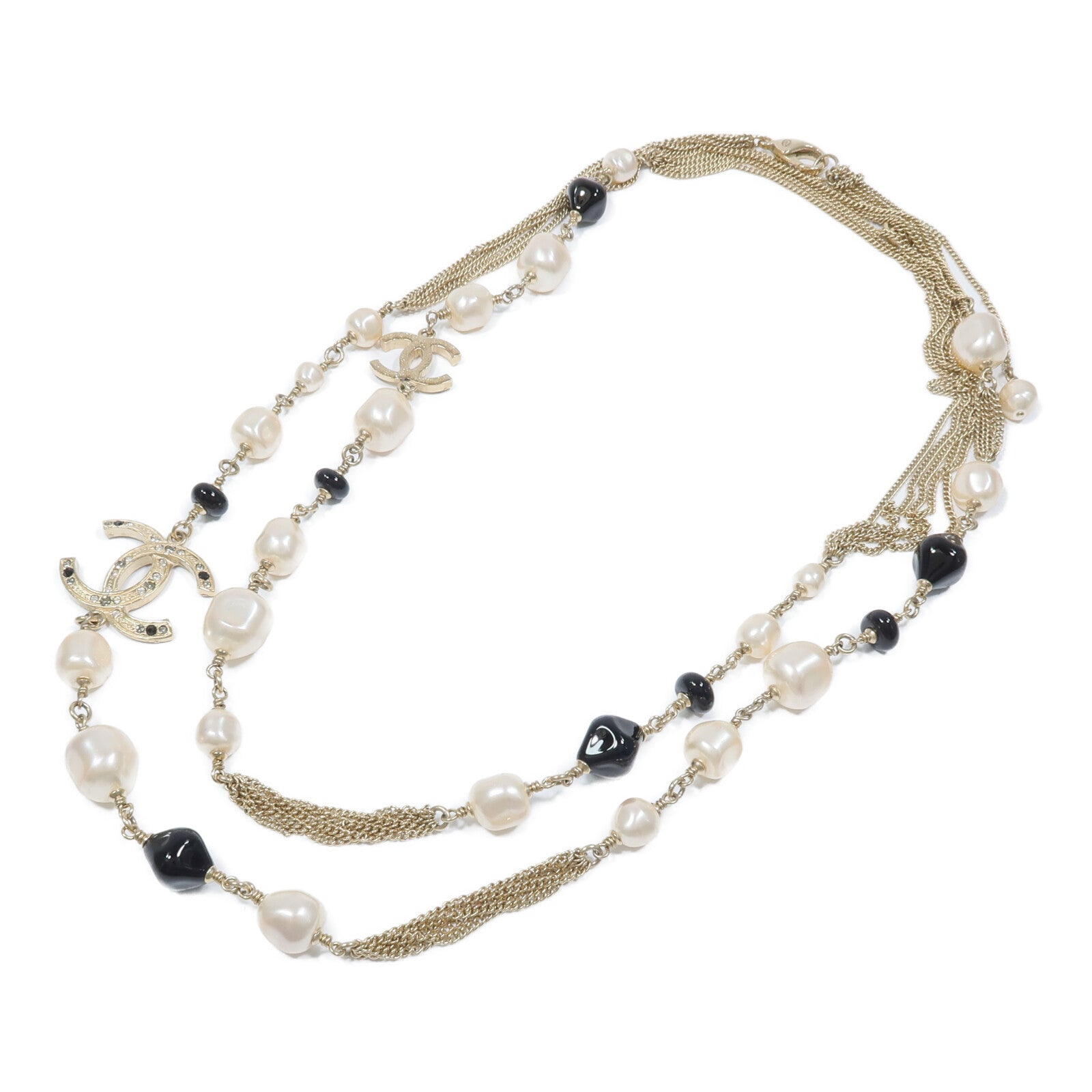 CHANEL PVC/金屬Necklace項鍊