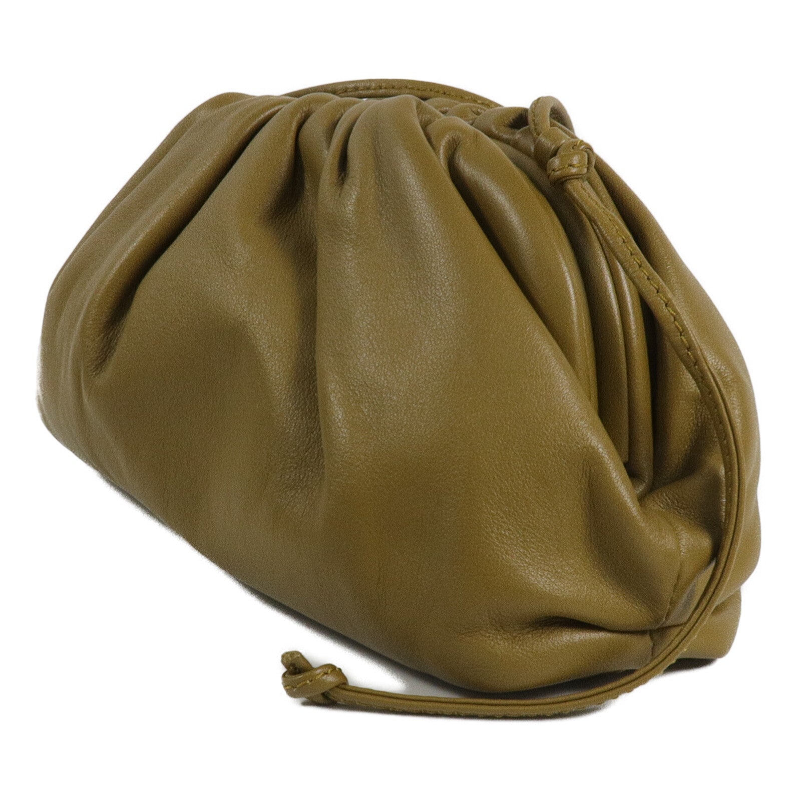 BOTTEGA VENETA 牛皮皮革Mini Pouch Shoulder Bag肩背袋