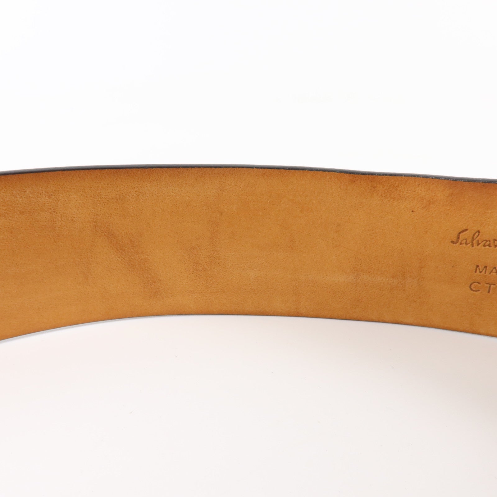 Salvatore Ferragamo 牛皮皮革Gancini Torchon Reversible Belt皮帶