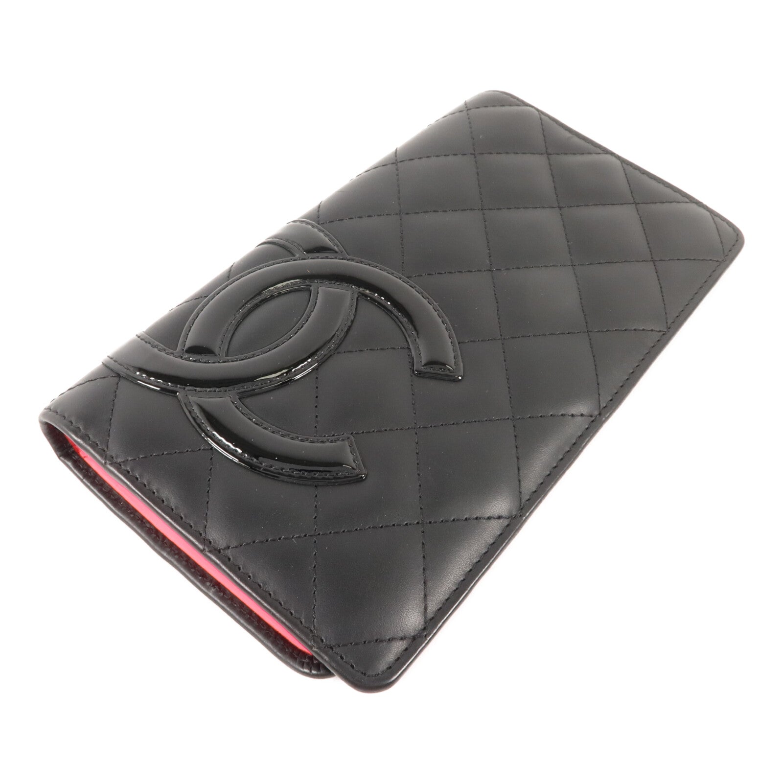 CHANEL 牛皮皮革Cambon Long Wallet長錢包
