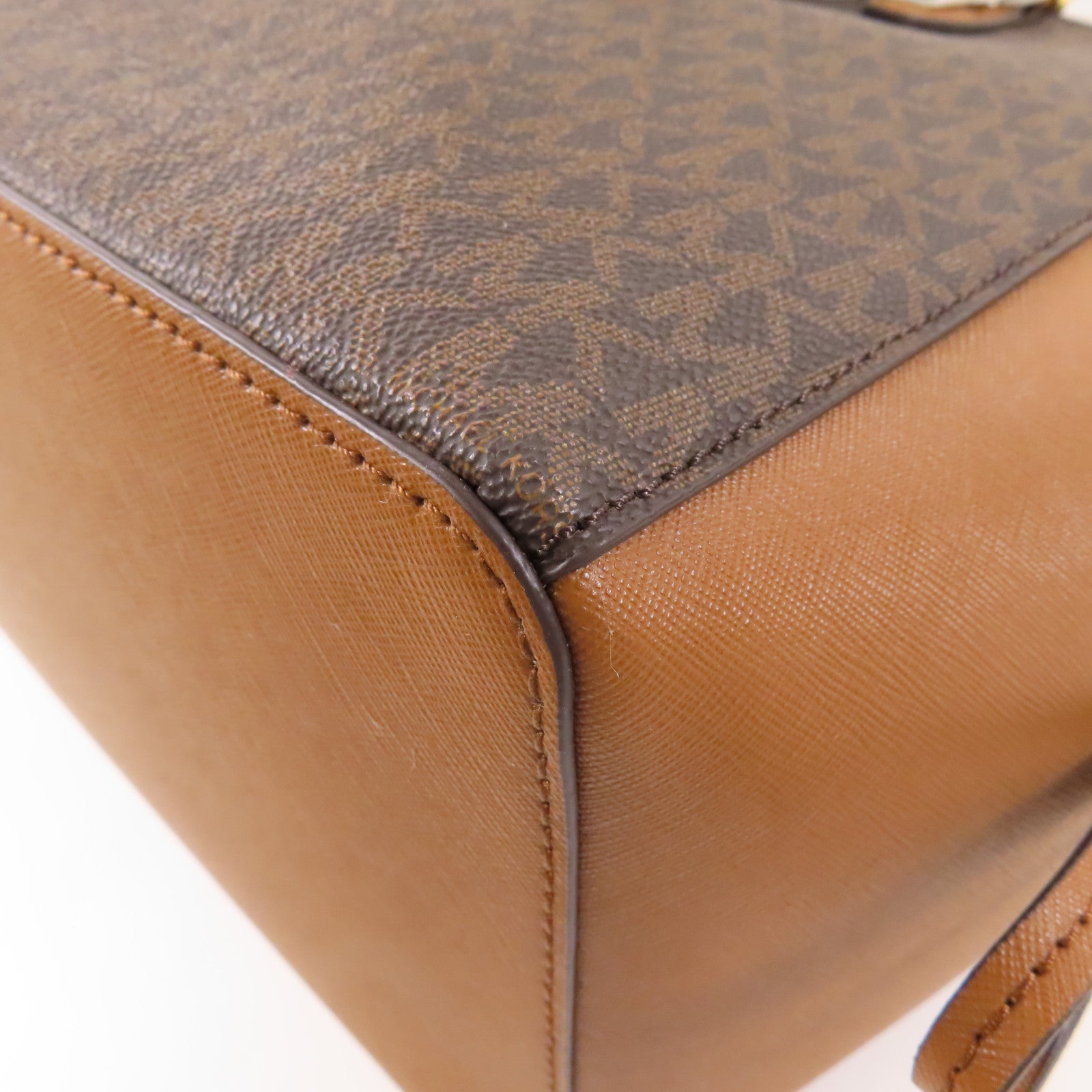 Michael Kors 牛皮皮革Tote Bag金扣手挽袋