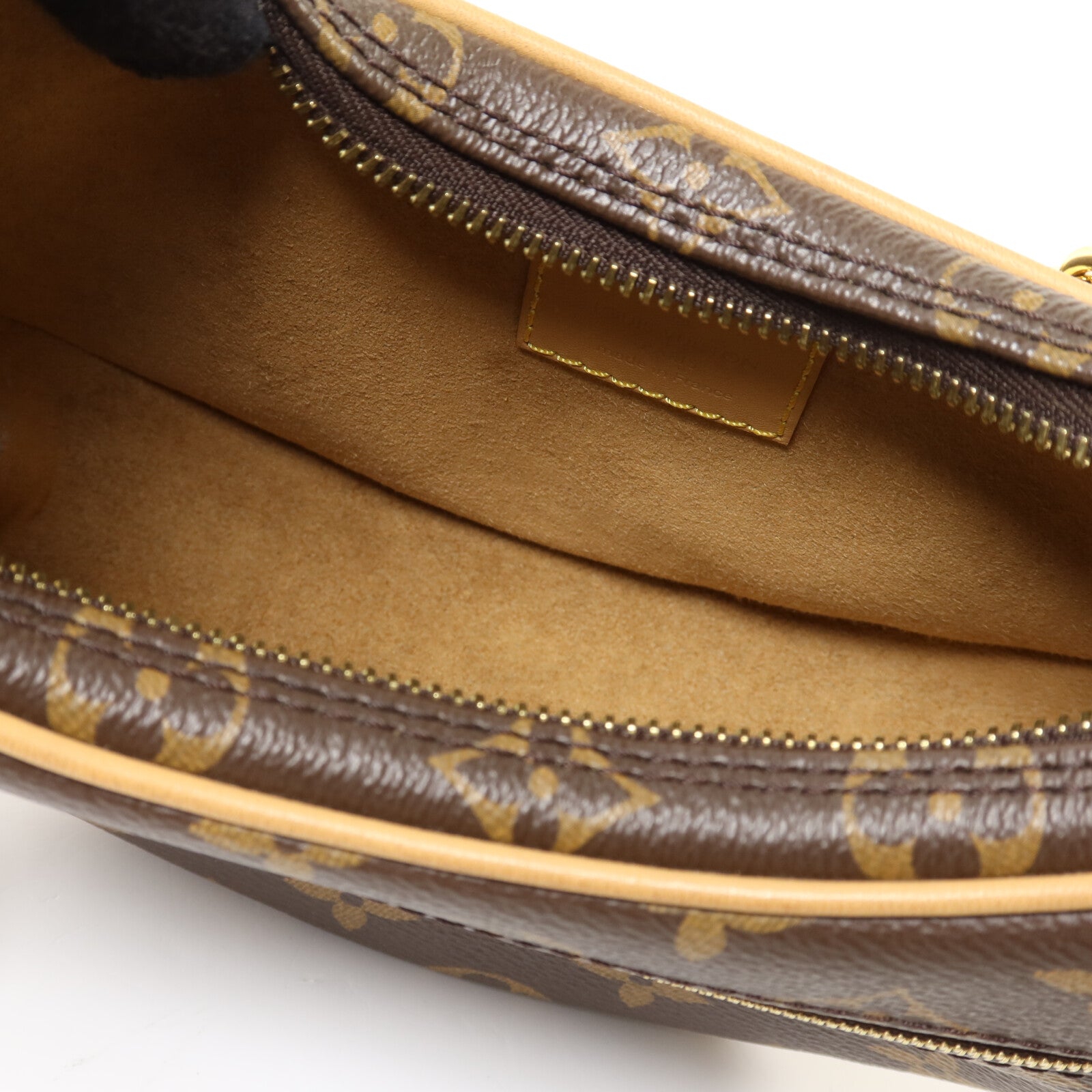 LOUIS VUITTON Monogram Loop金扣肩背袋棕色