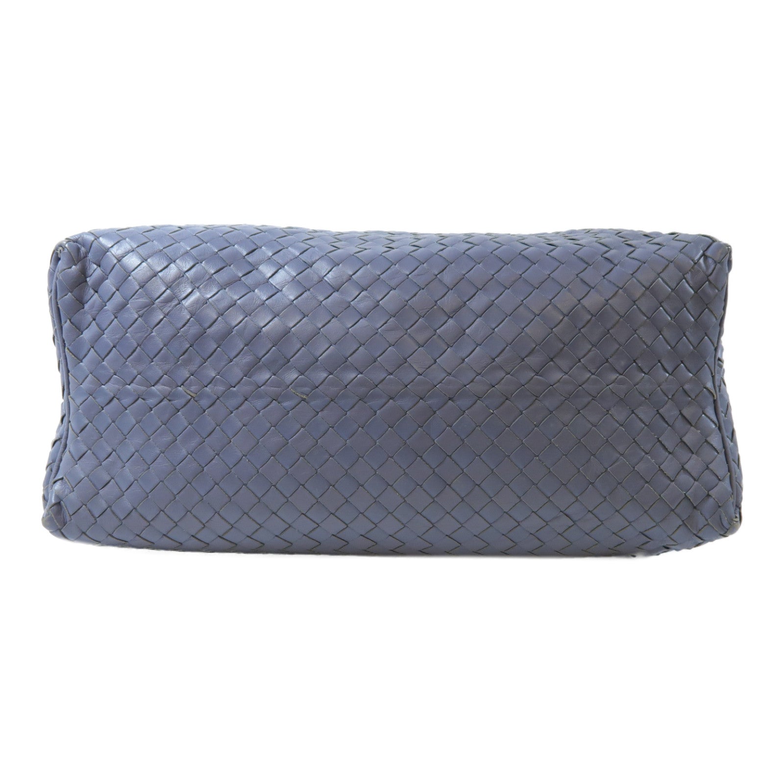 BOTTEGA VENETA 織紋皮革Tote Bag手挽袋藍色