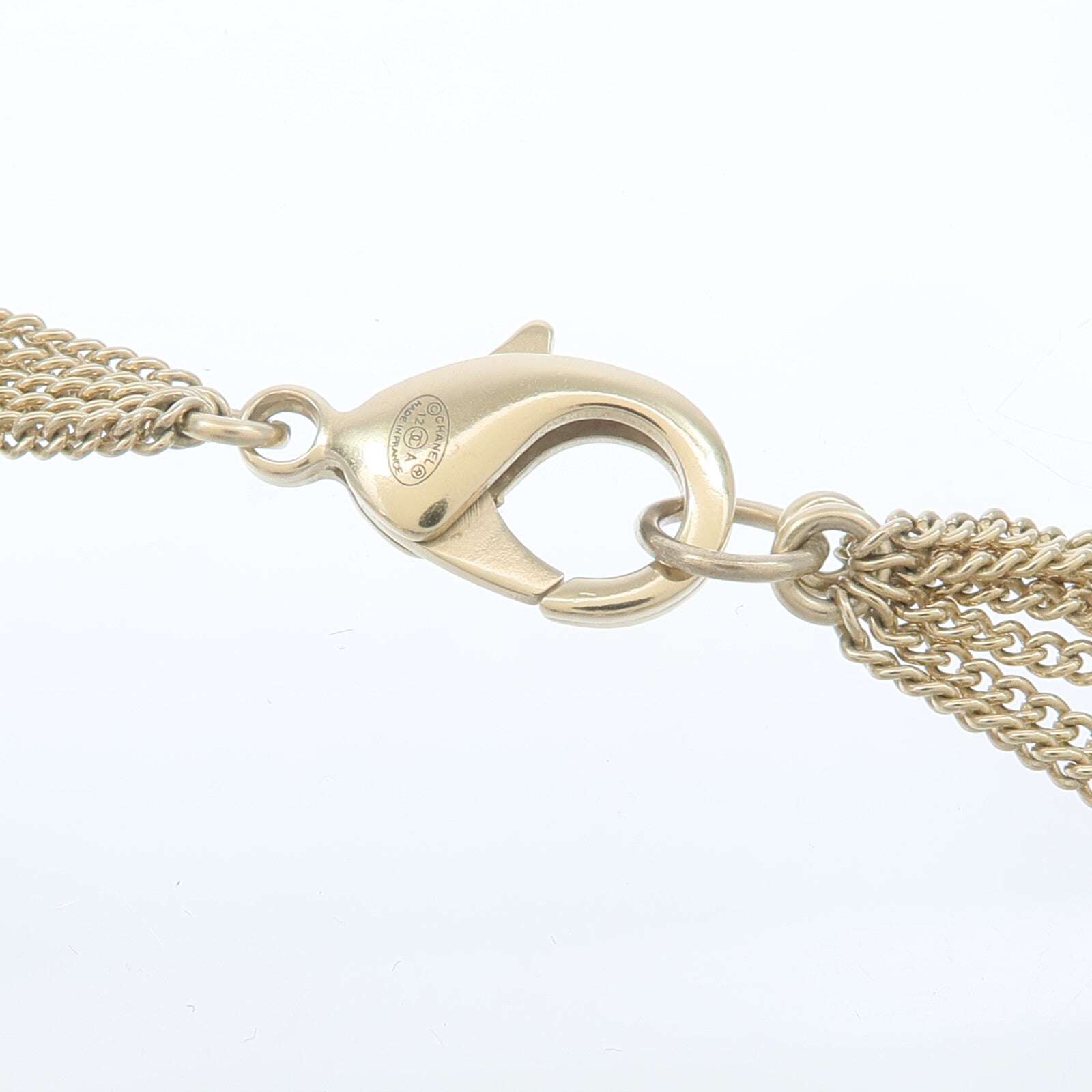 CHANEL PVC/金屬Necklace項鍊