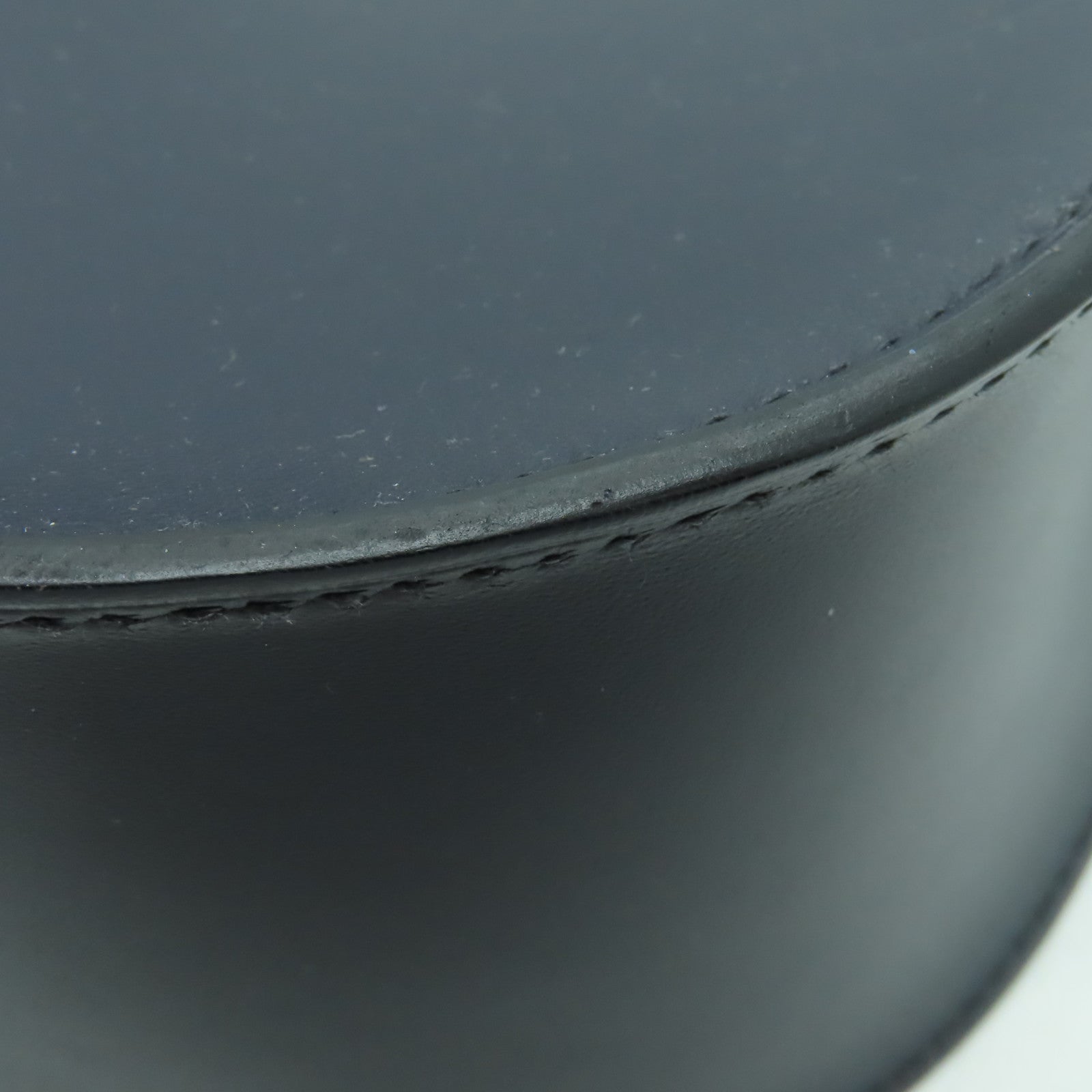 HERMES 【激減優惠】皮革Evelyne Sellier 29銀扣肩背袋Blue Indigo靛藍色